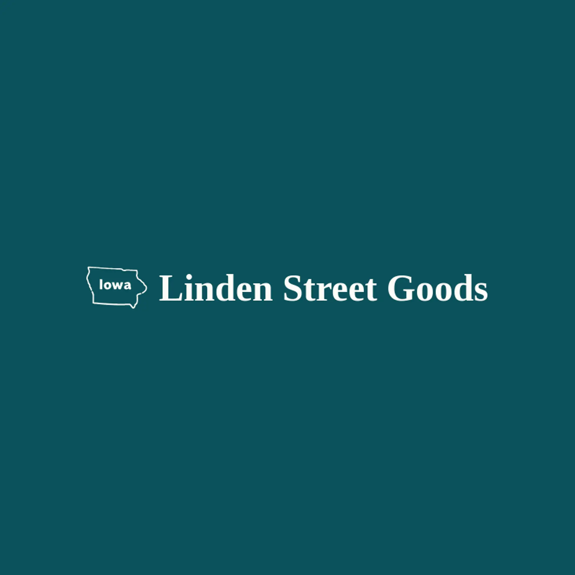 Linden Street Goods logo for iowa