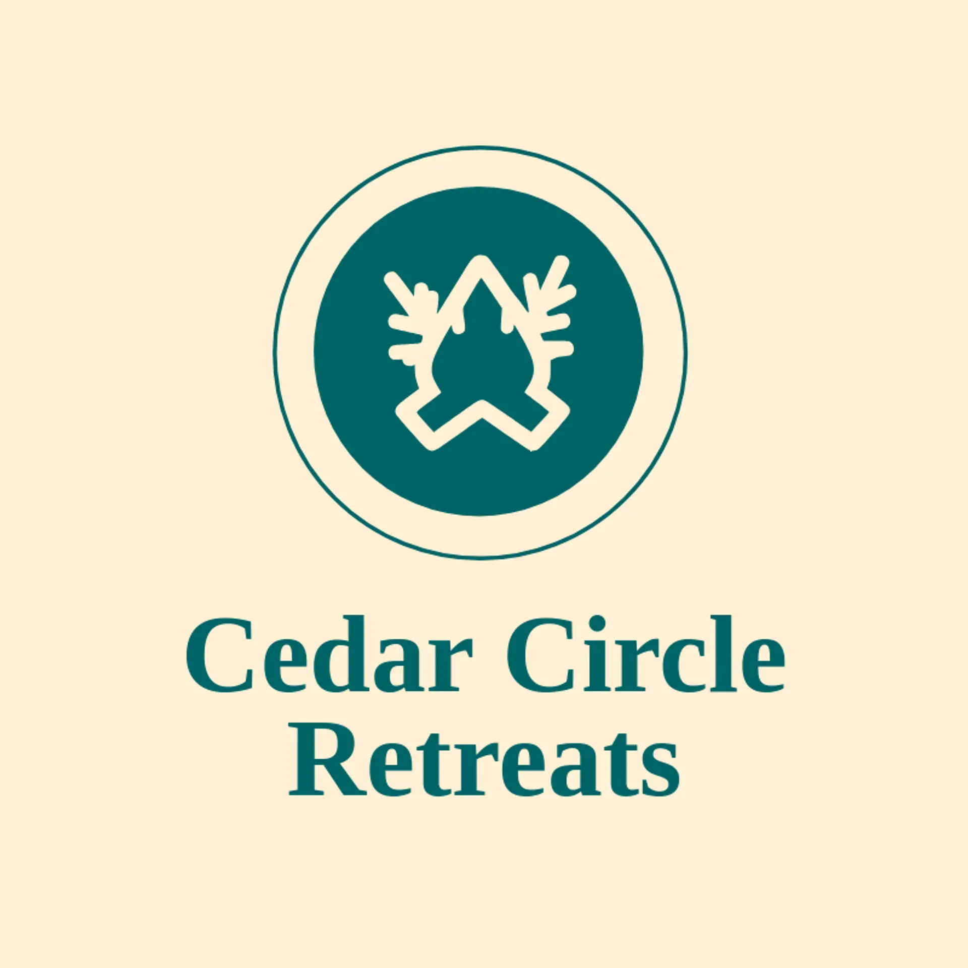 Cedar Circle Retreats logo for campfire