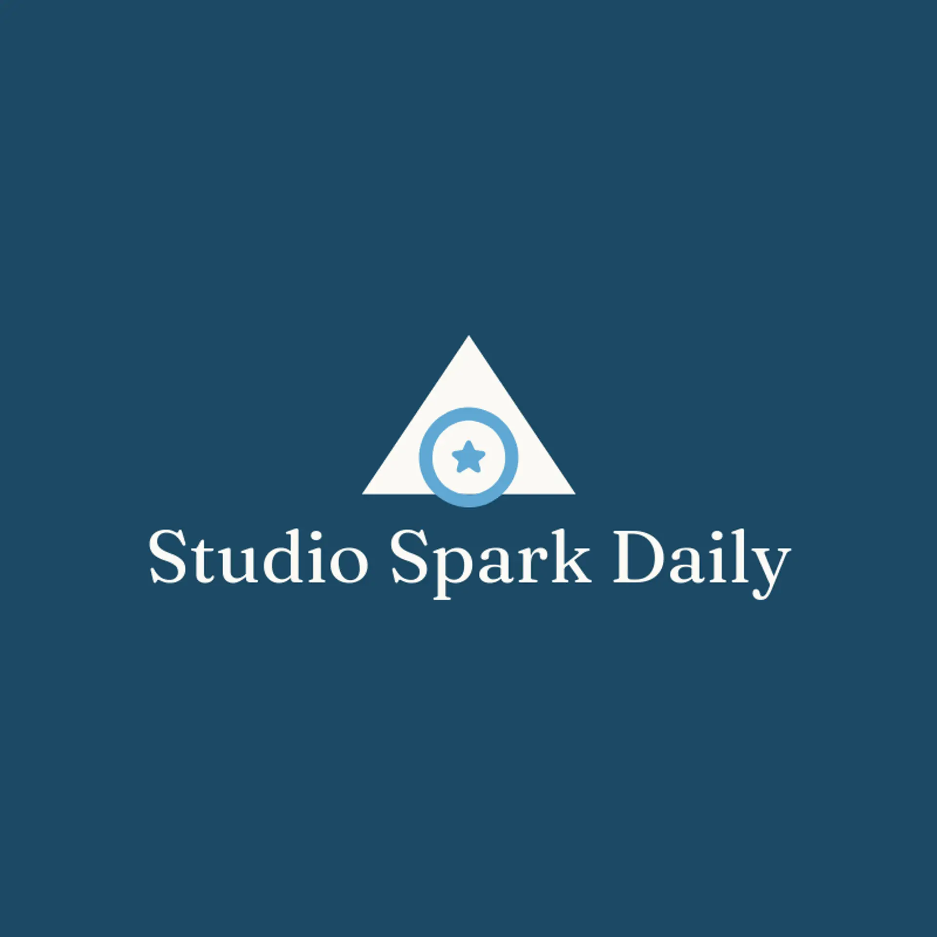 Studio Spark Daily logo for vlog