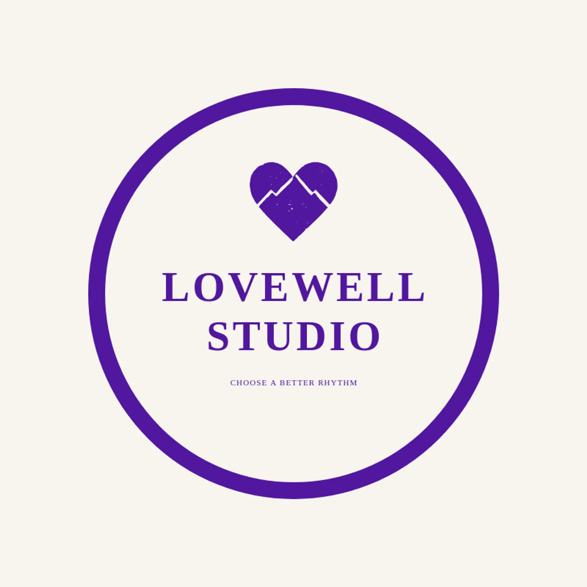 Lovewell Studio logo for wellness