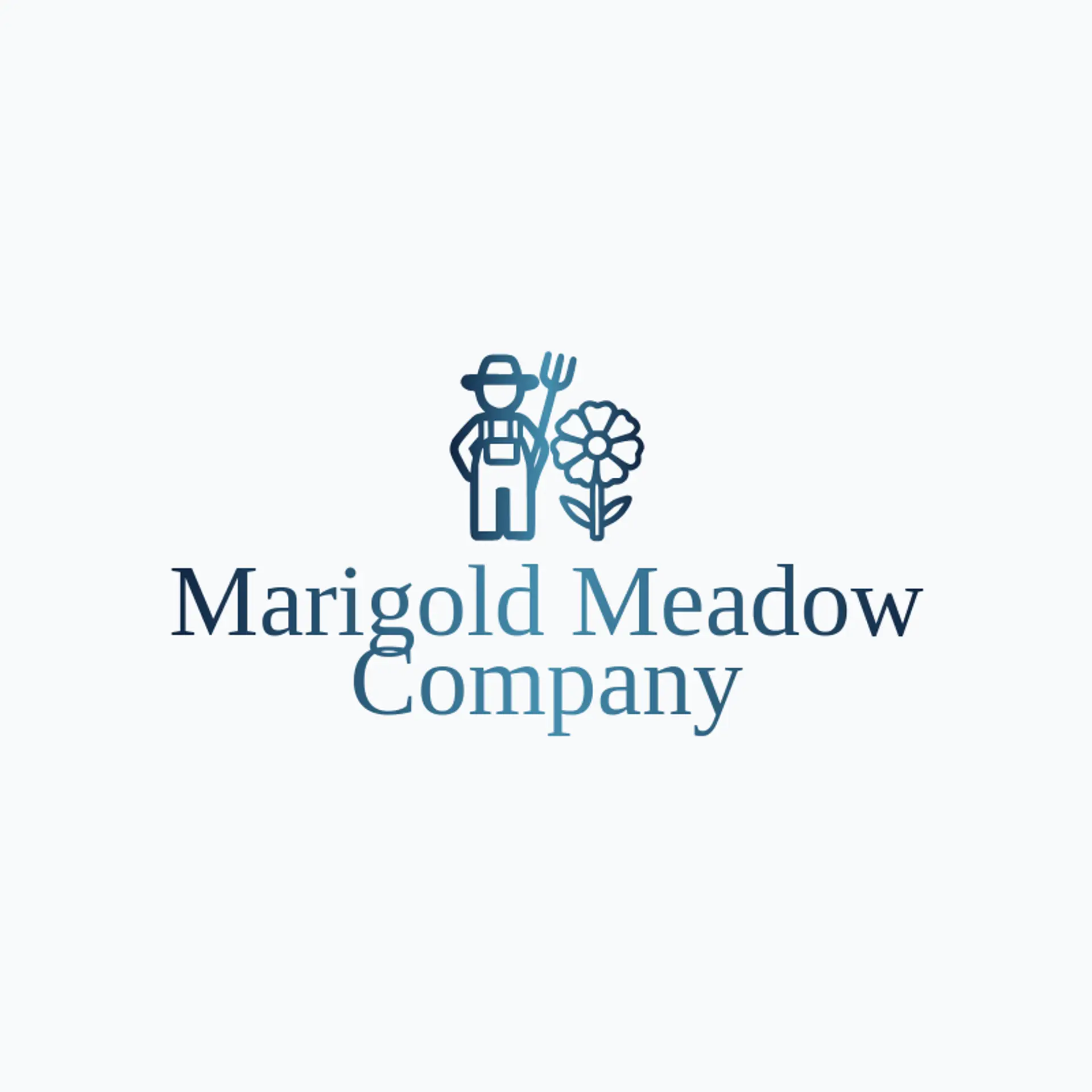 Marigold Meadow Company logo for farmer