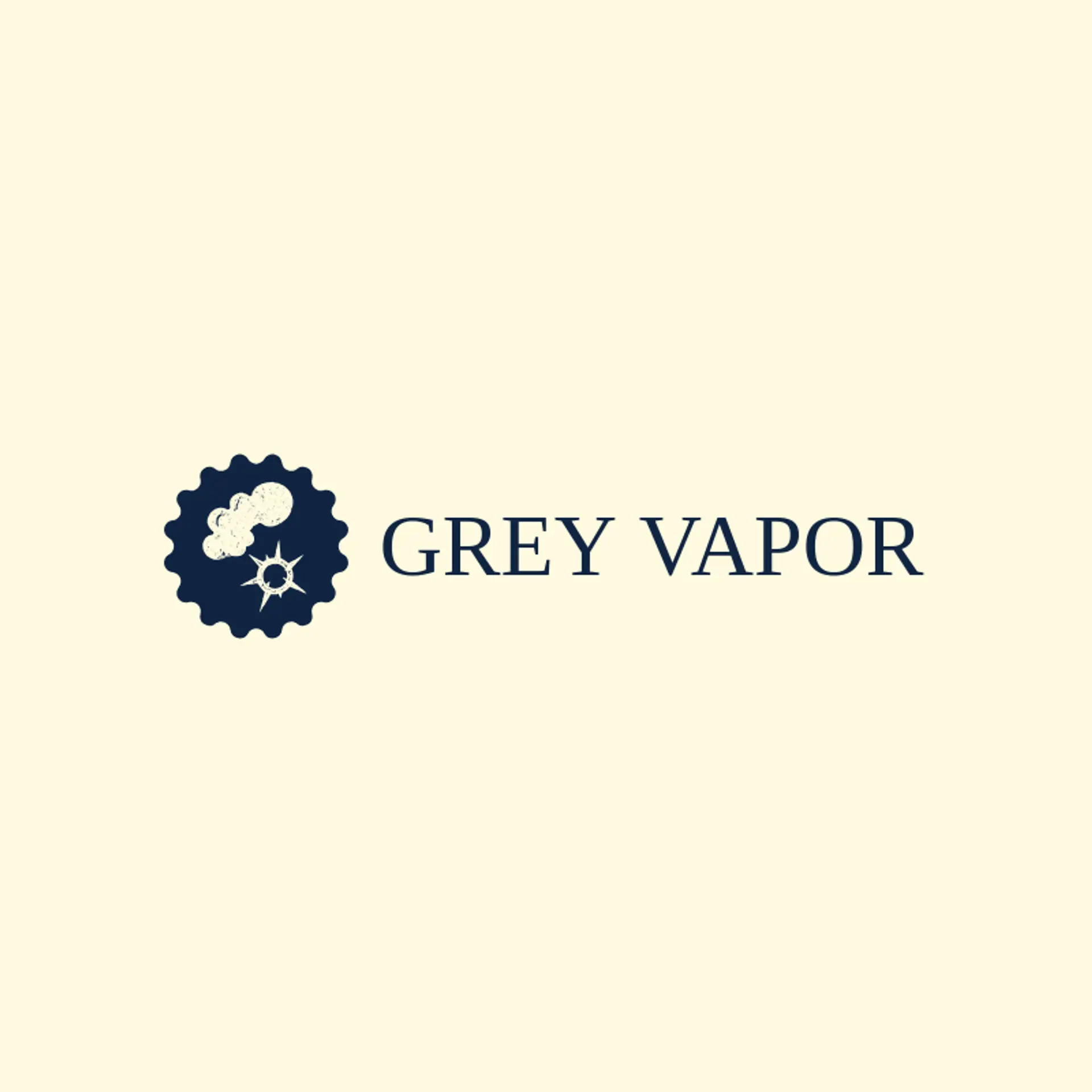 Grey Vapor logo for toxic