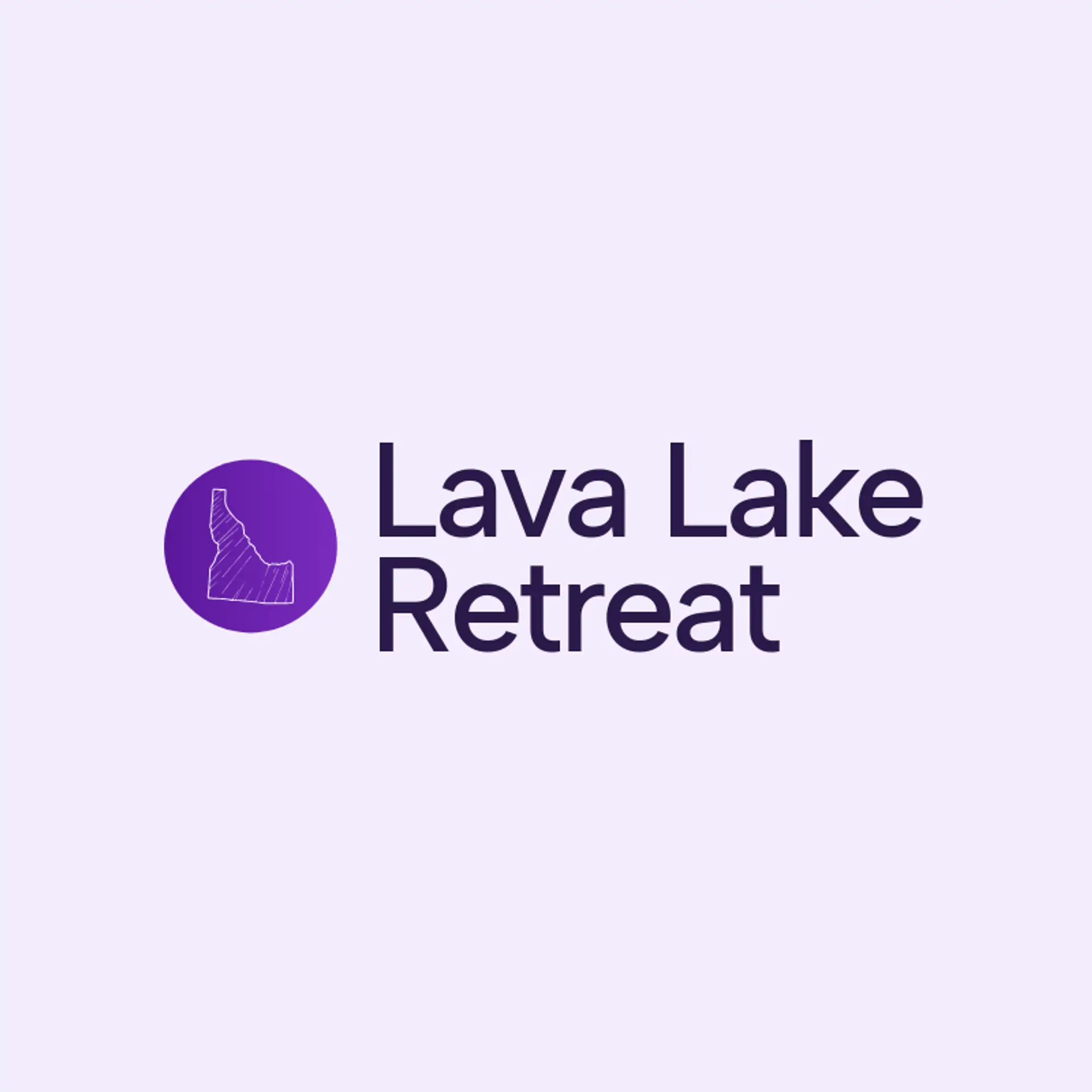 Lava Lake Retreat logo for idaho
