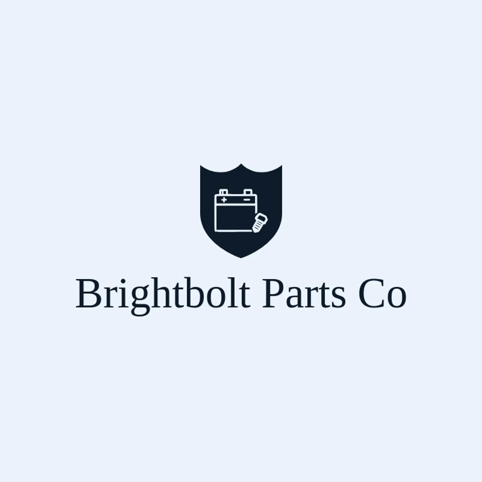 Brightbolt Parts Co logo for auto parts