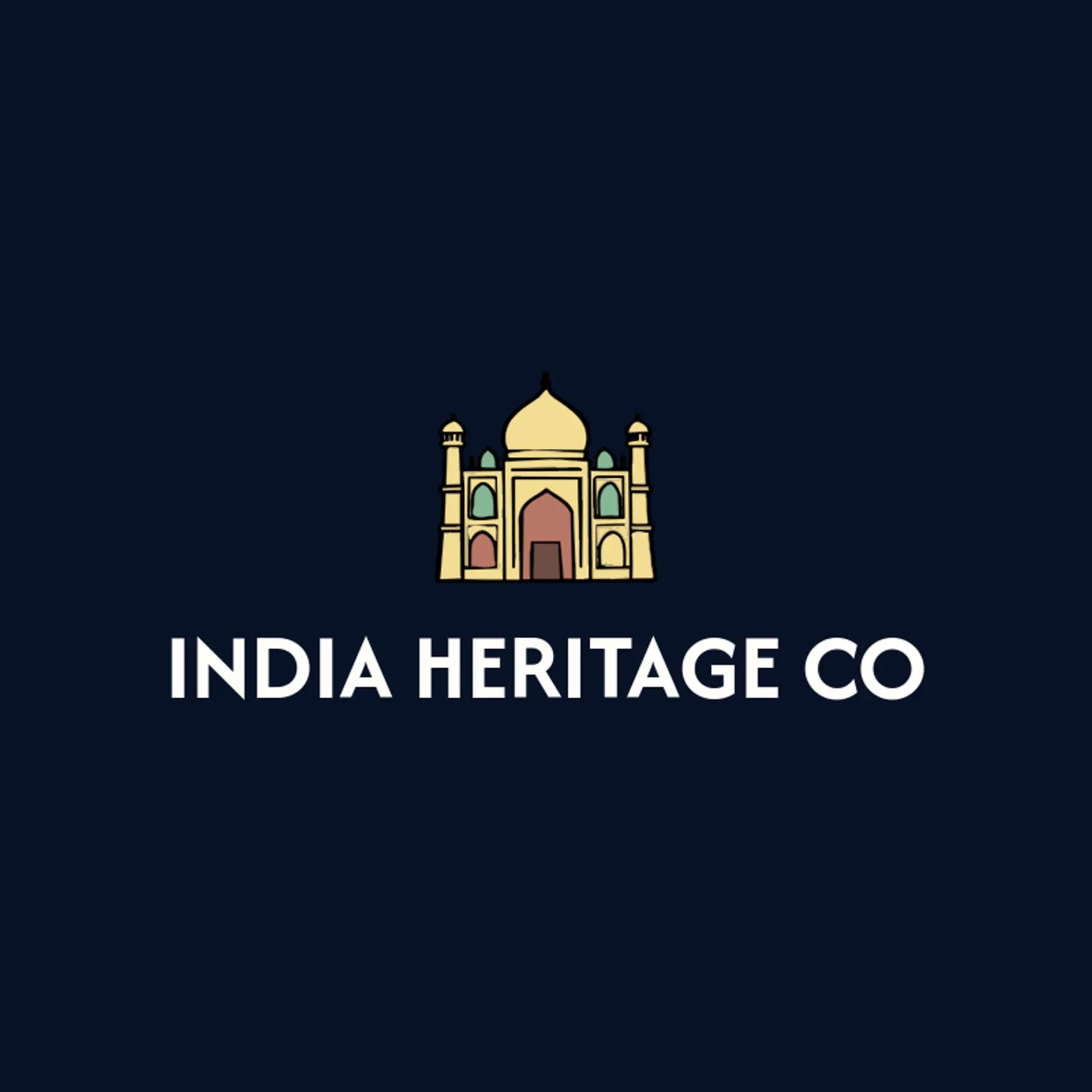 India Heritage Co logo for india