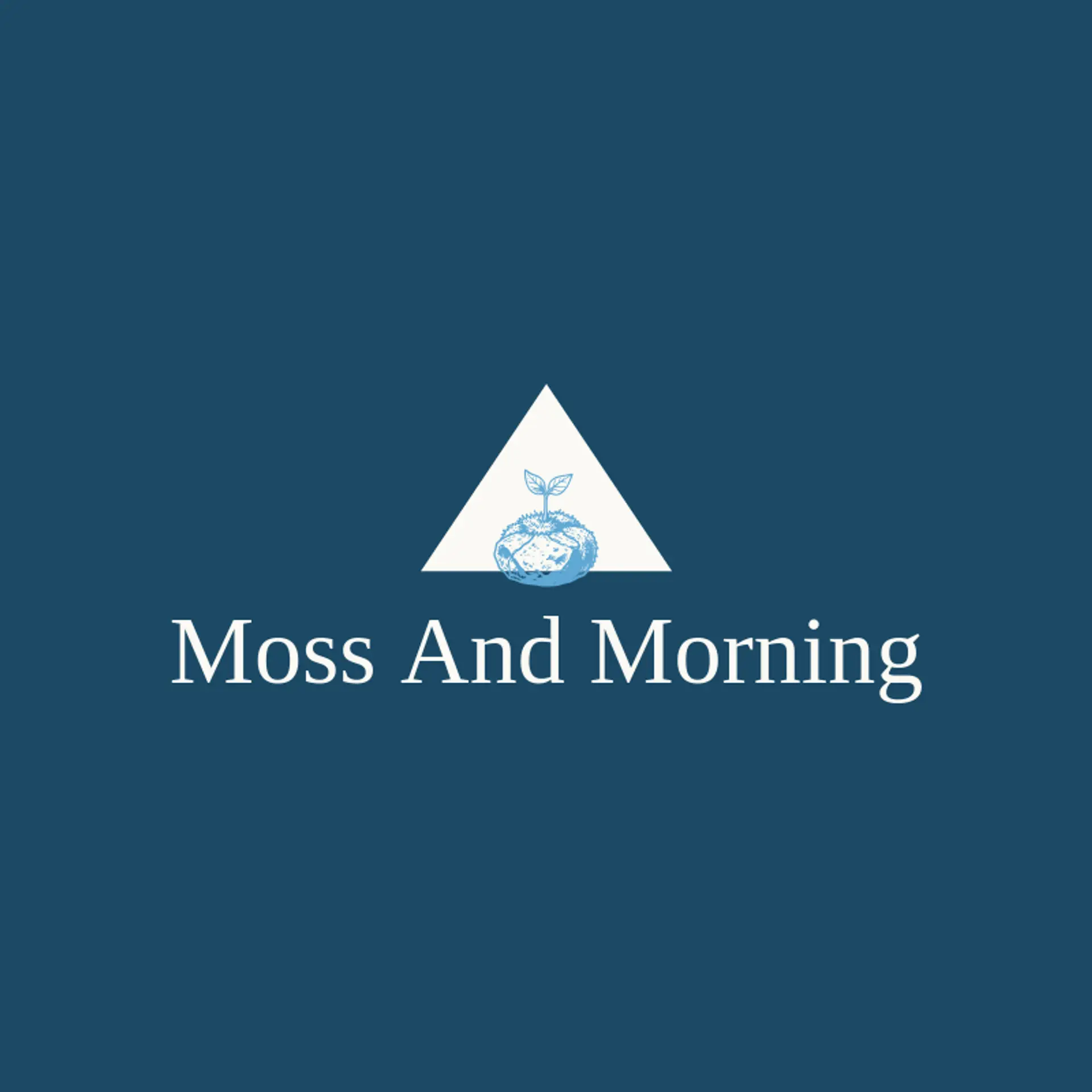 Moss and Morning logo for sustainability
