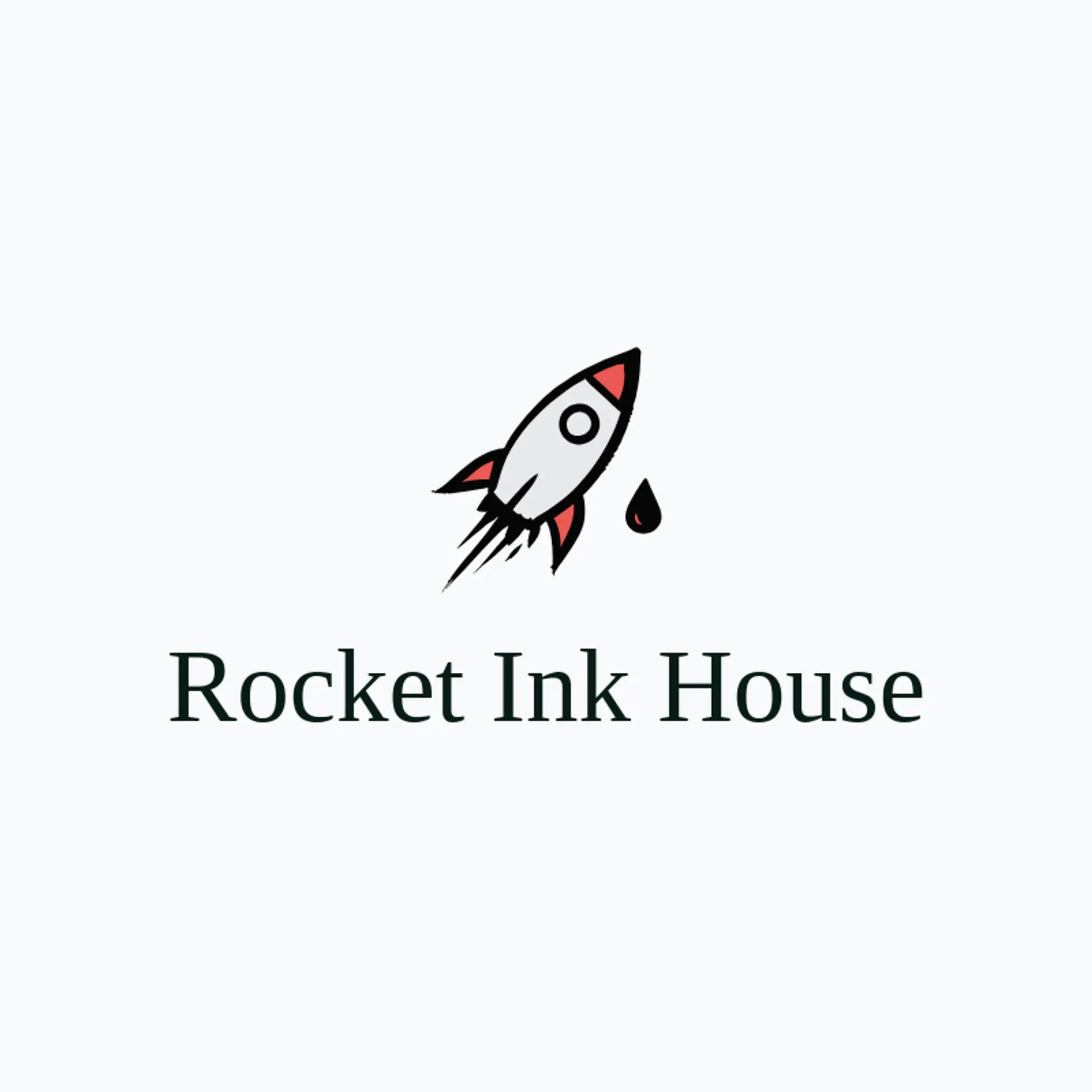 Rocket Ink House logo for comic