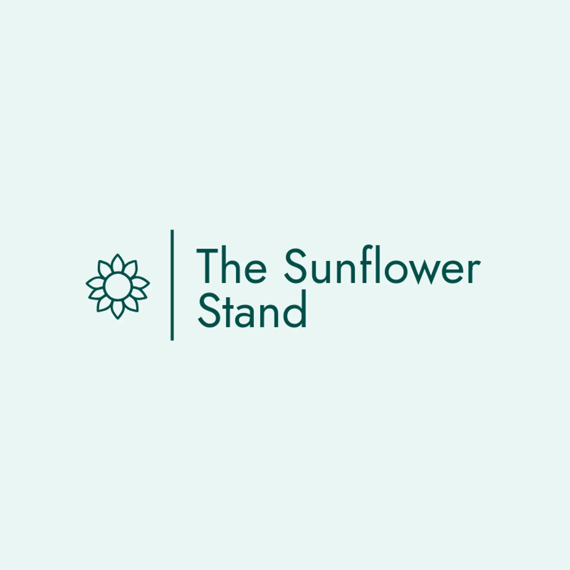 The Sunflower Stand logo for garden