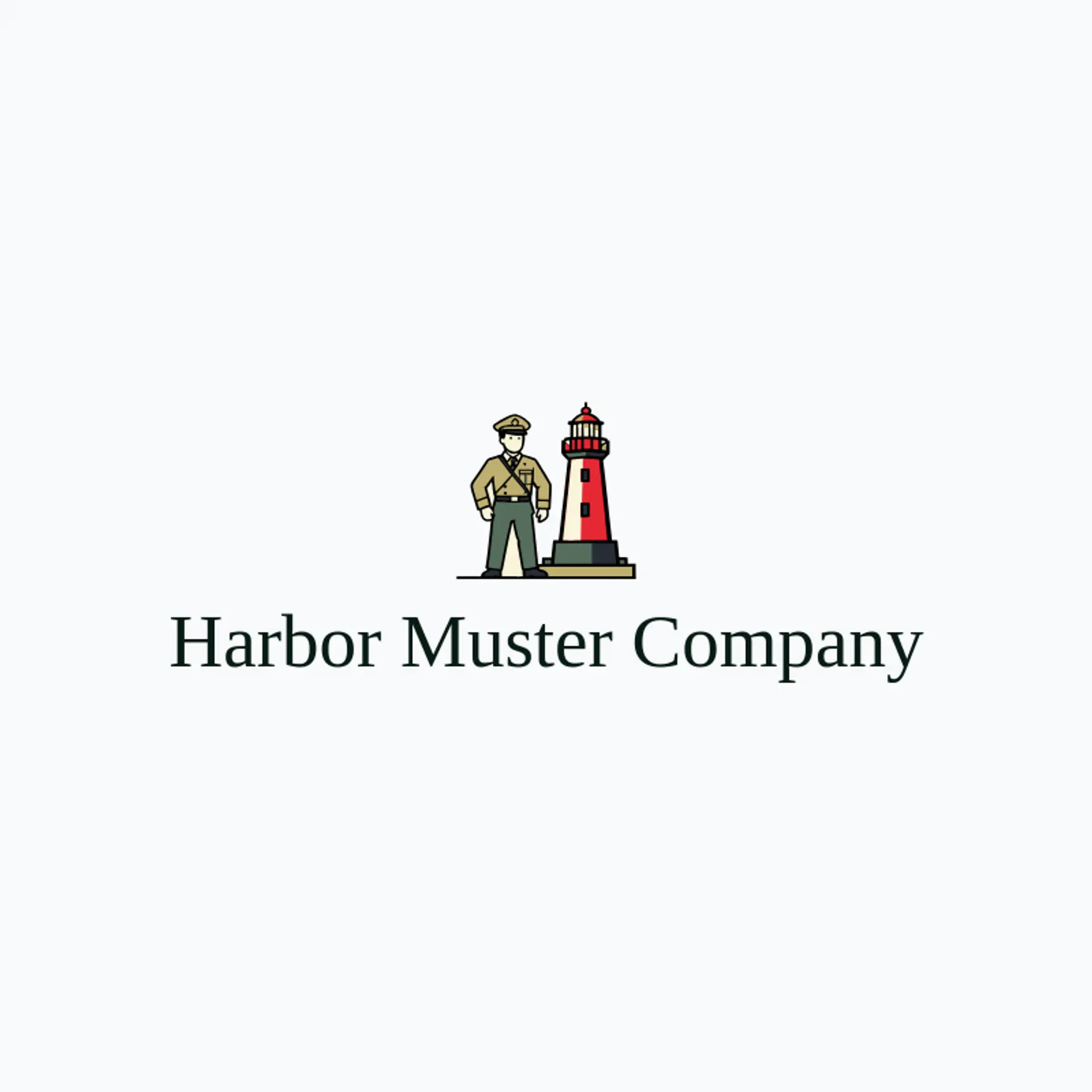 Harbor Muster Company logo for militia