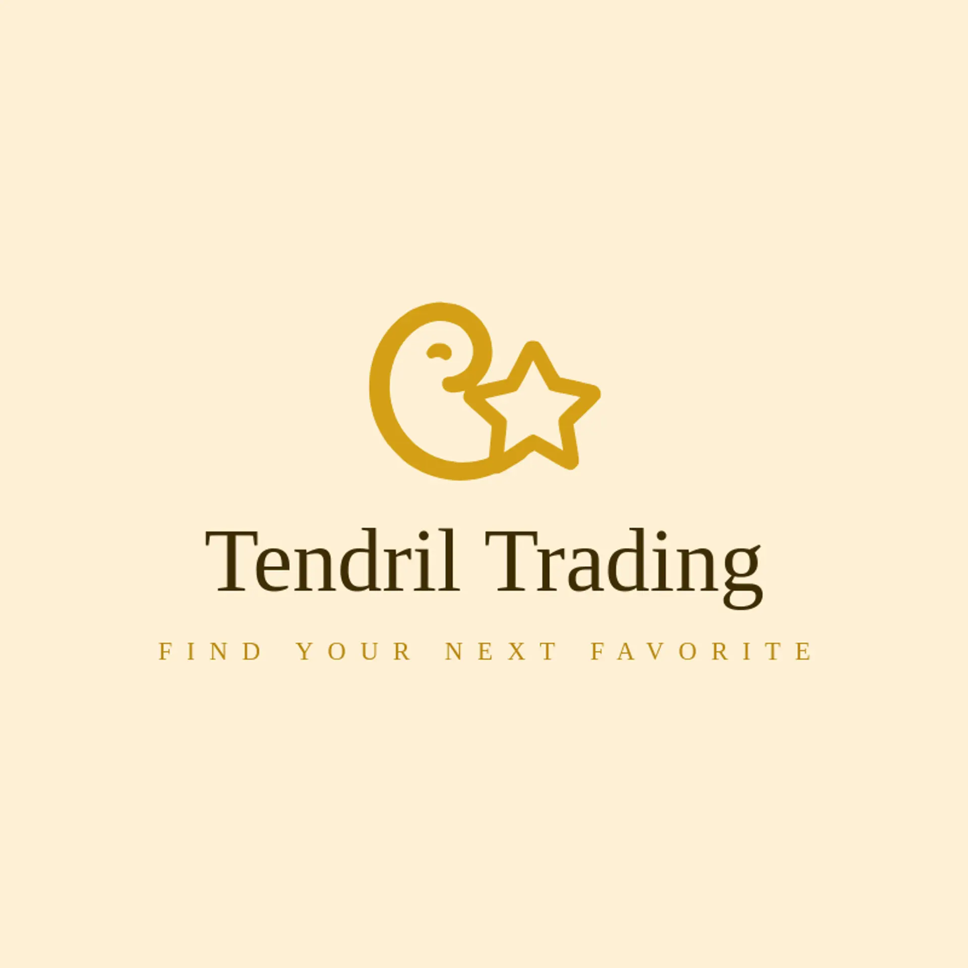 Tendril Trading logo for gardening