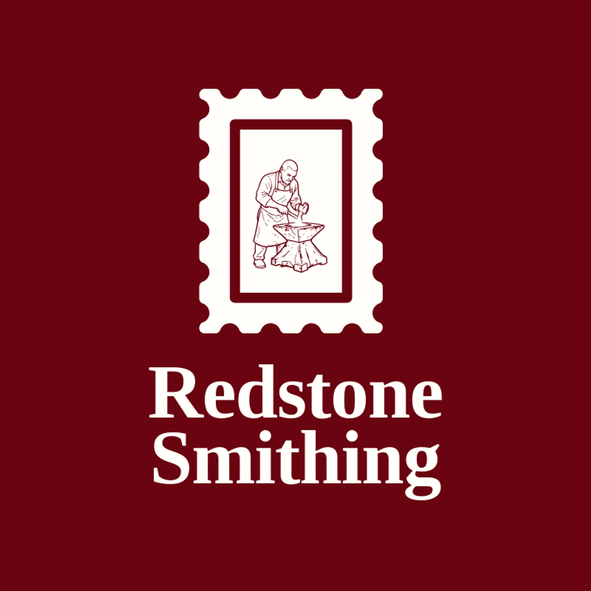 Redstone Smithing logo for blacksmith
