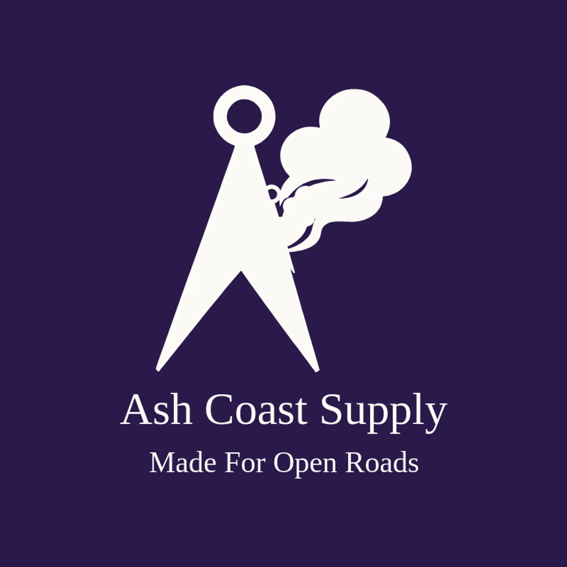 Ash Coast Supply logo for smoke