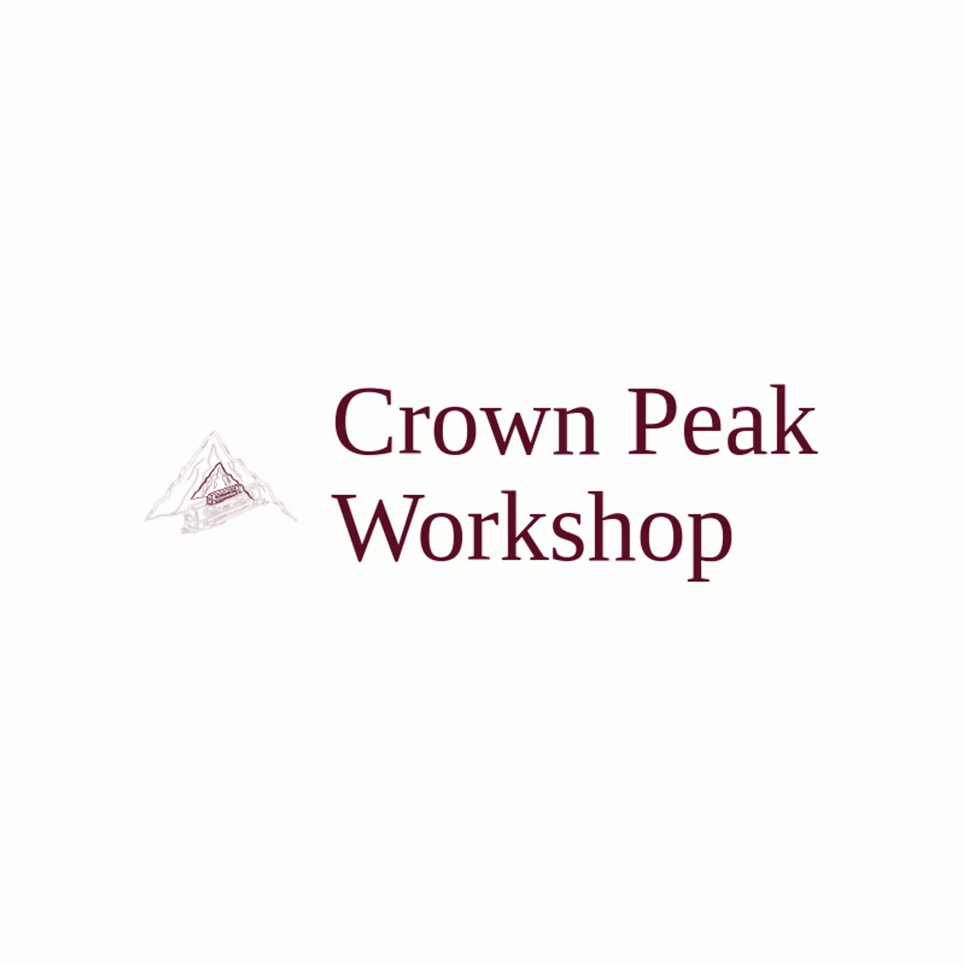 Crown Peak Workshop logo for tools