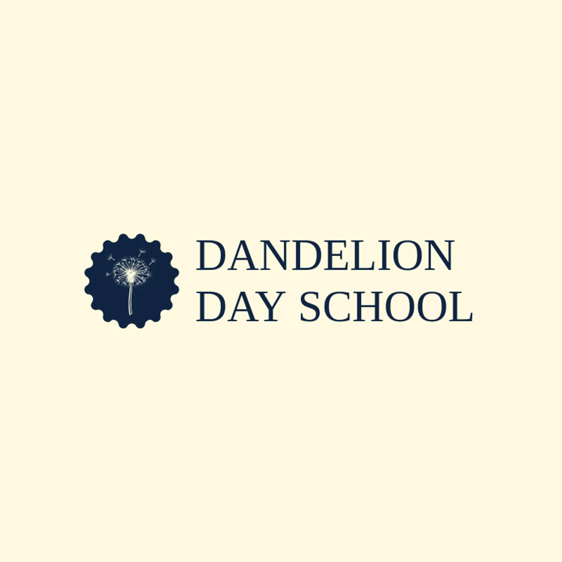 Dandelion Day School logo for kindergarten