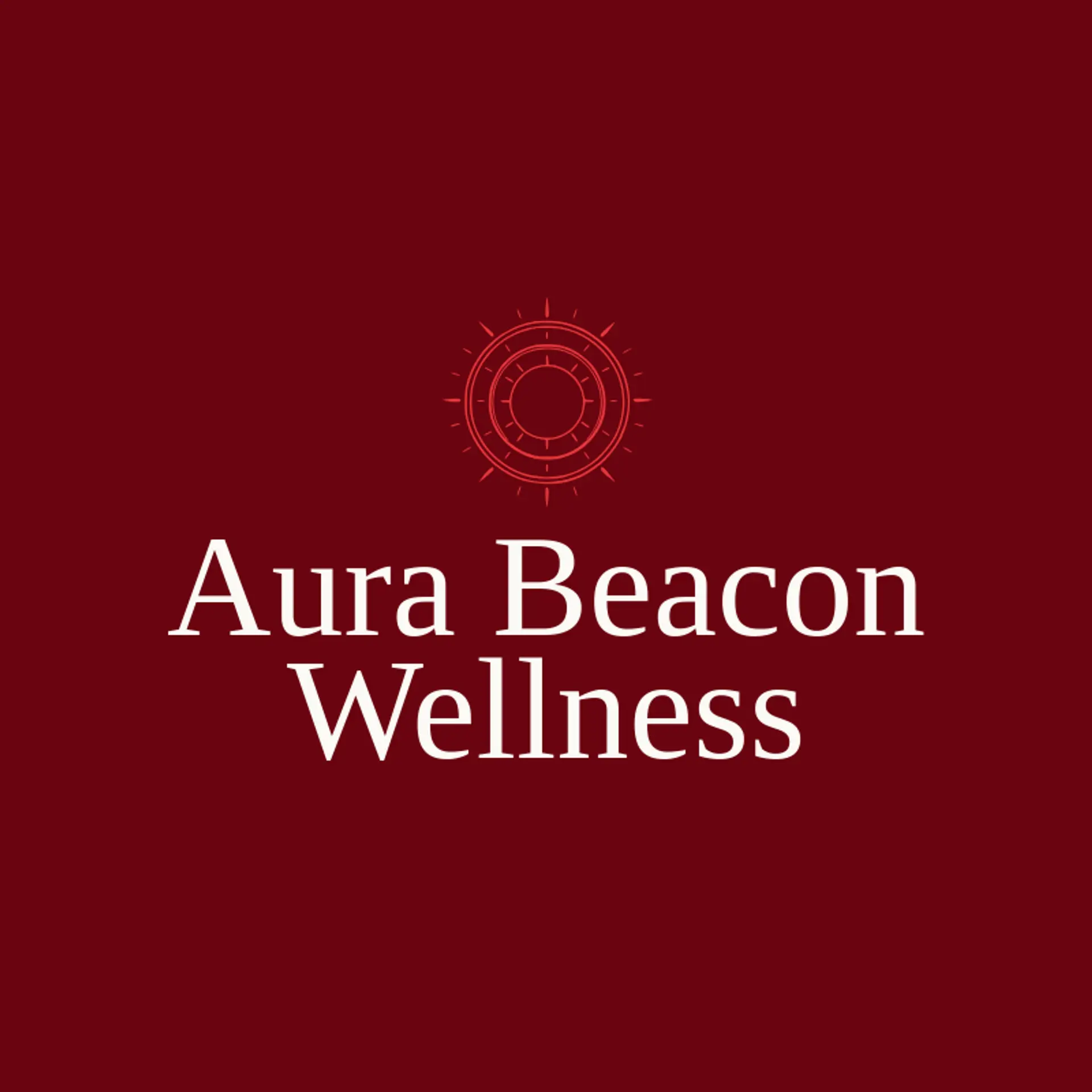 Aura Beacon Wellness logo for aura