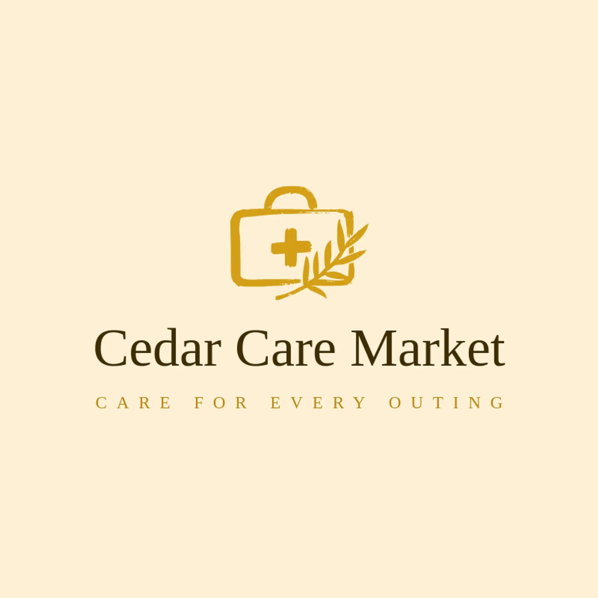 Cedar Care Market logo for first aid kit
