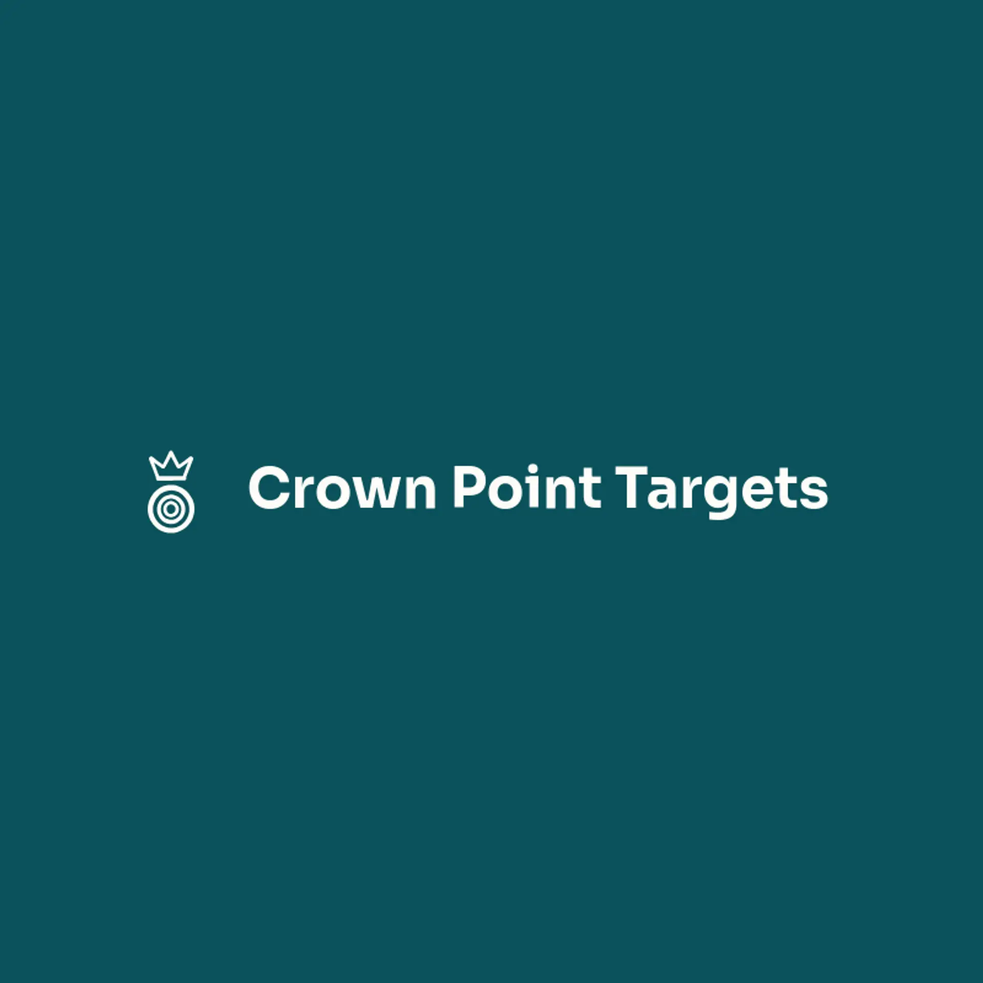 Crown Point Targets logo for bullseye