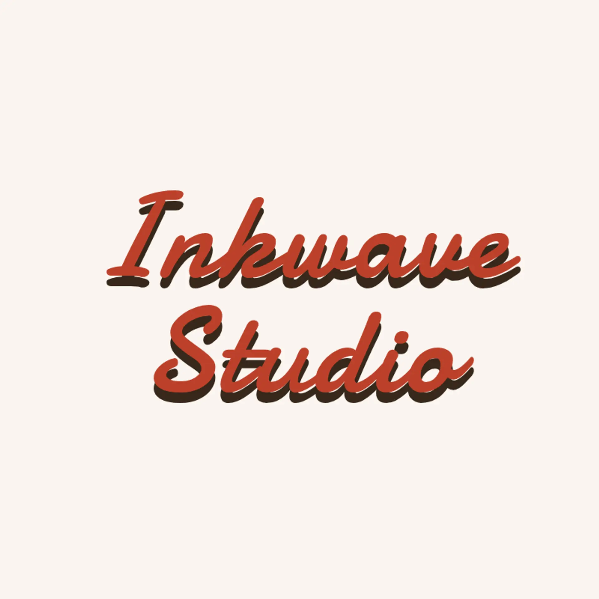 Inkwave Studio logo for tattoo