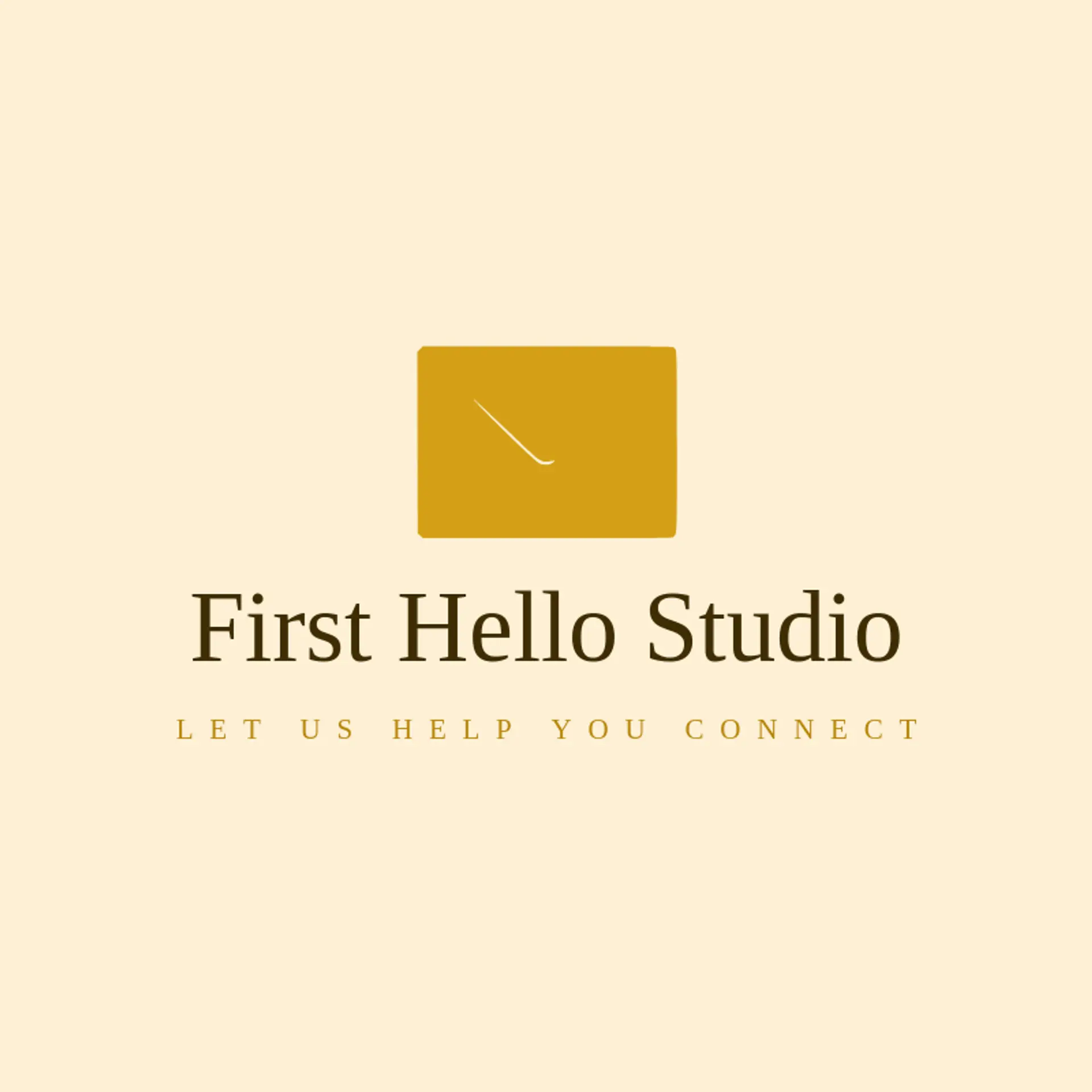 First Hello Studio logo for contact