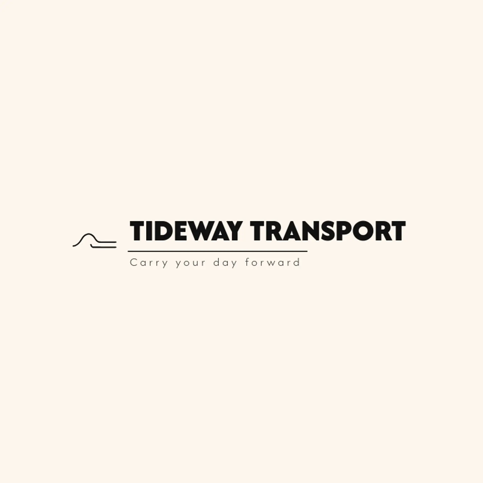 Tideway Transport logo for transport