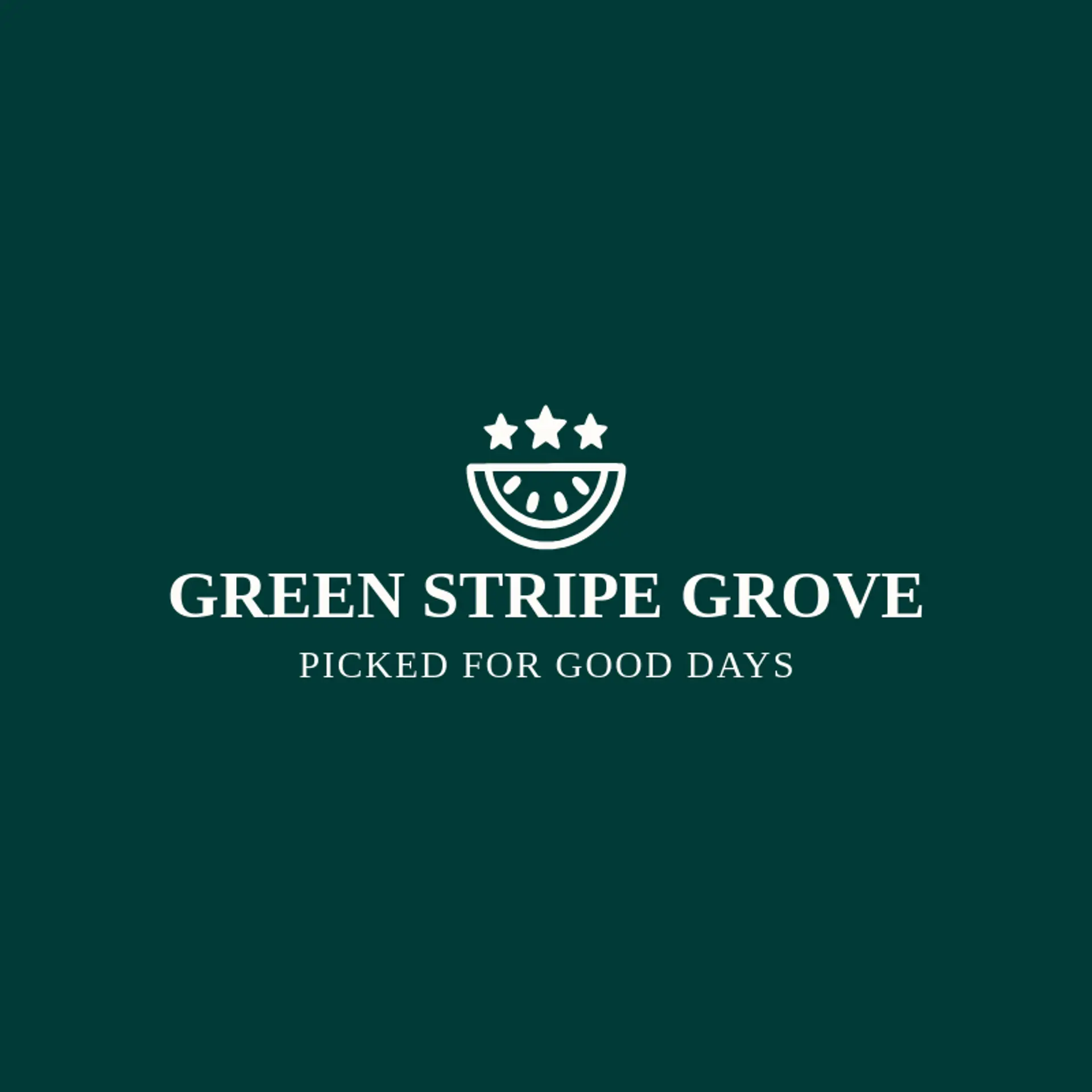 Green Stripe Grove logo for watermelon