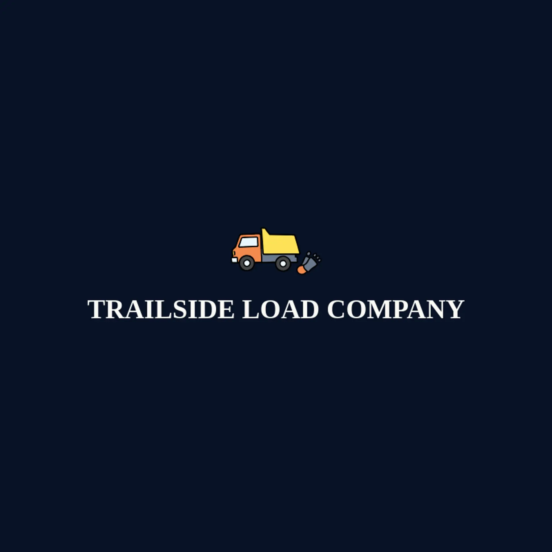 Trailside Load Company logo for hauling