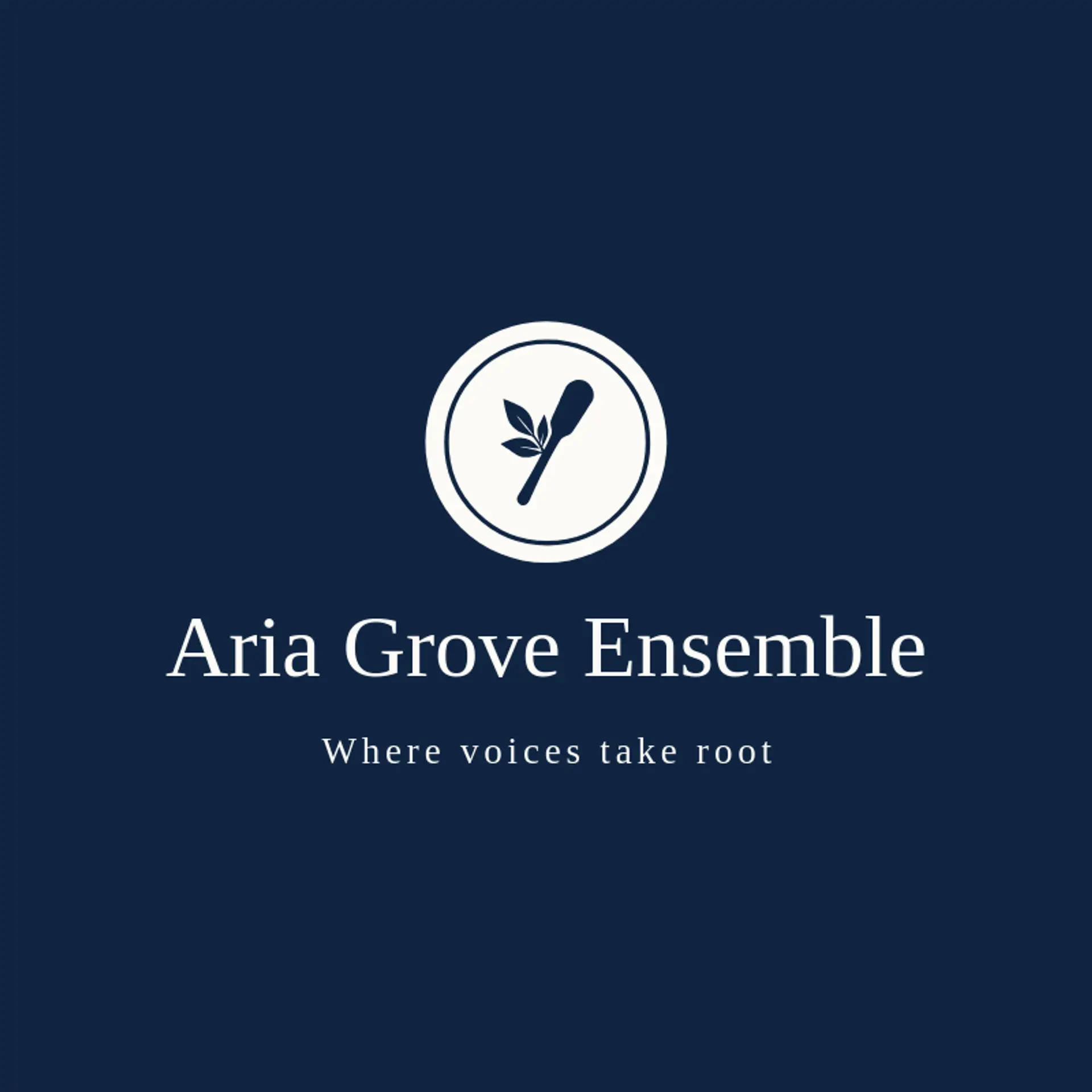 Aria Grove Ensemble logo for symphony
