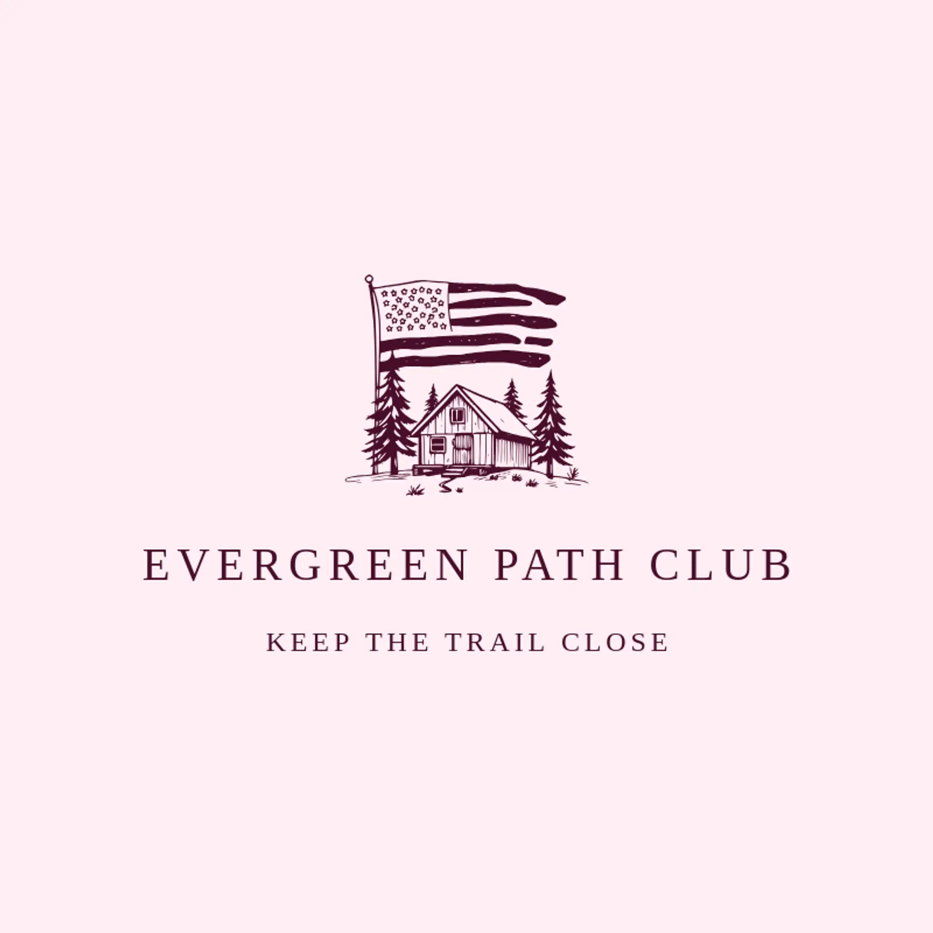 Evergreen Path Club logo for national park