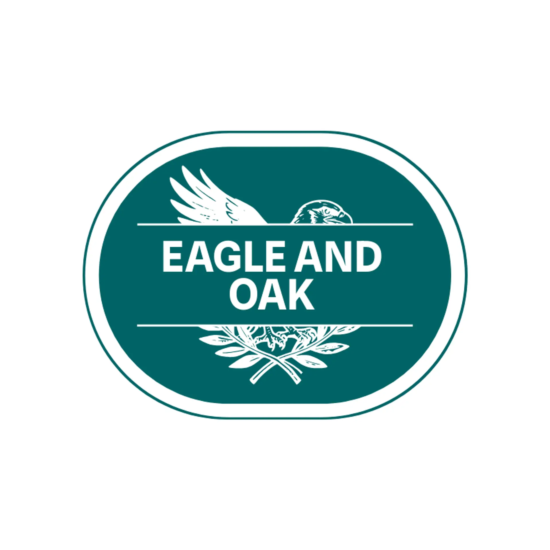 Eagle And Oak logo for veteran owned