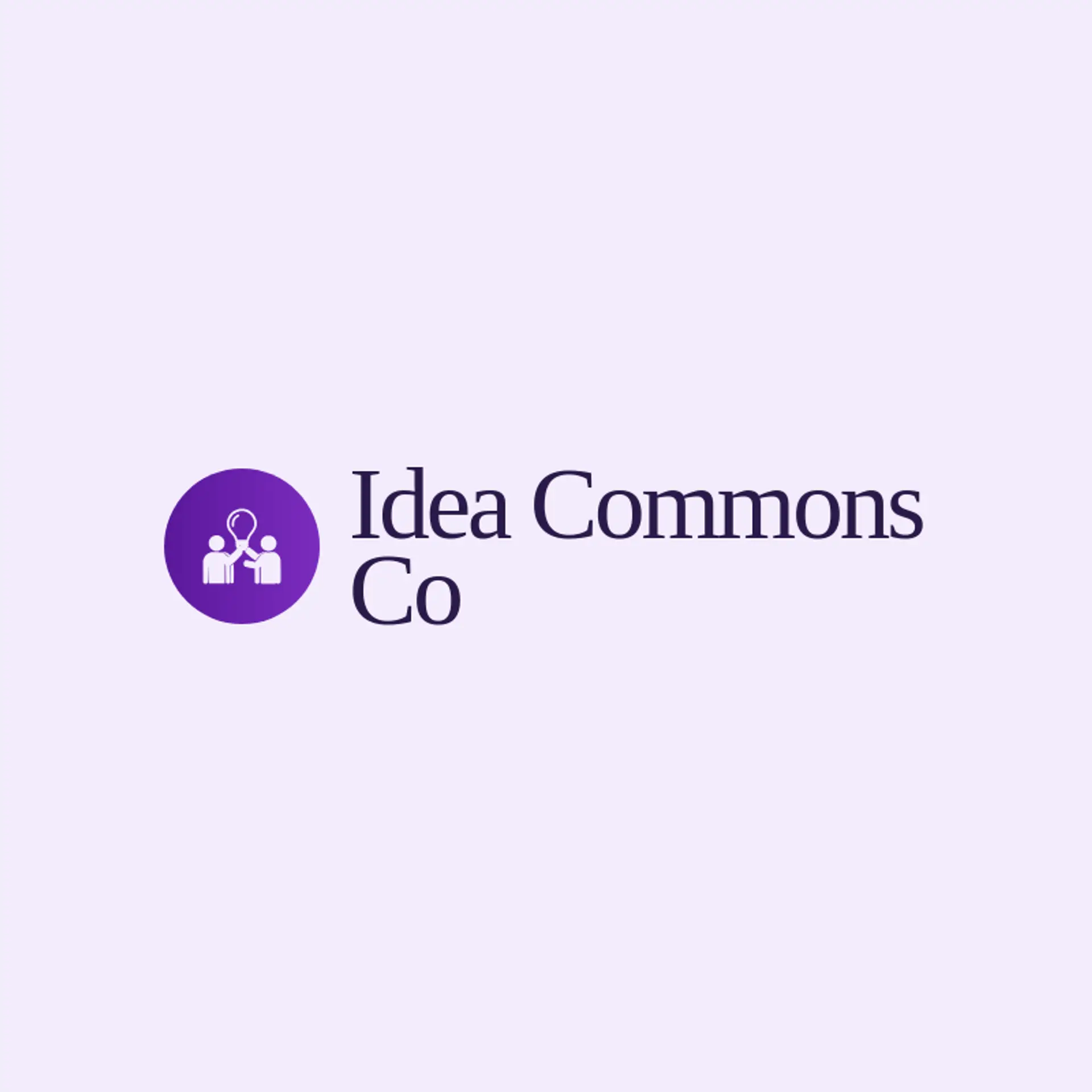Idea Commons Co logo for crowdsourcing