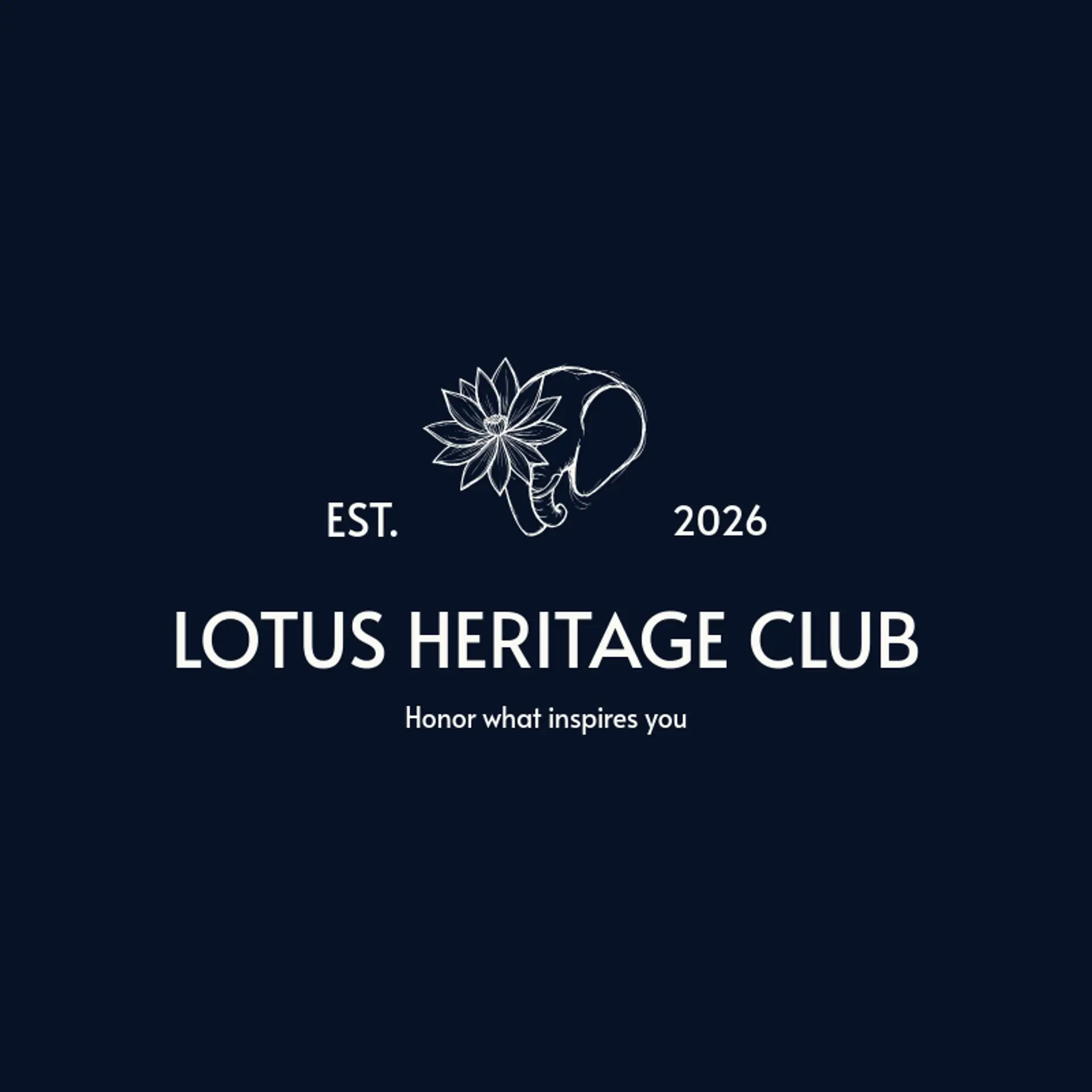Lotus Heritage Club logo for indian