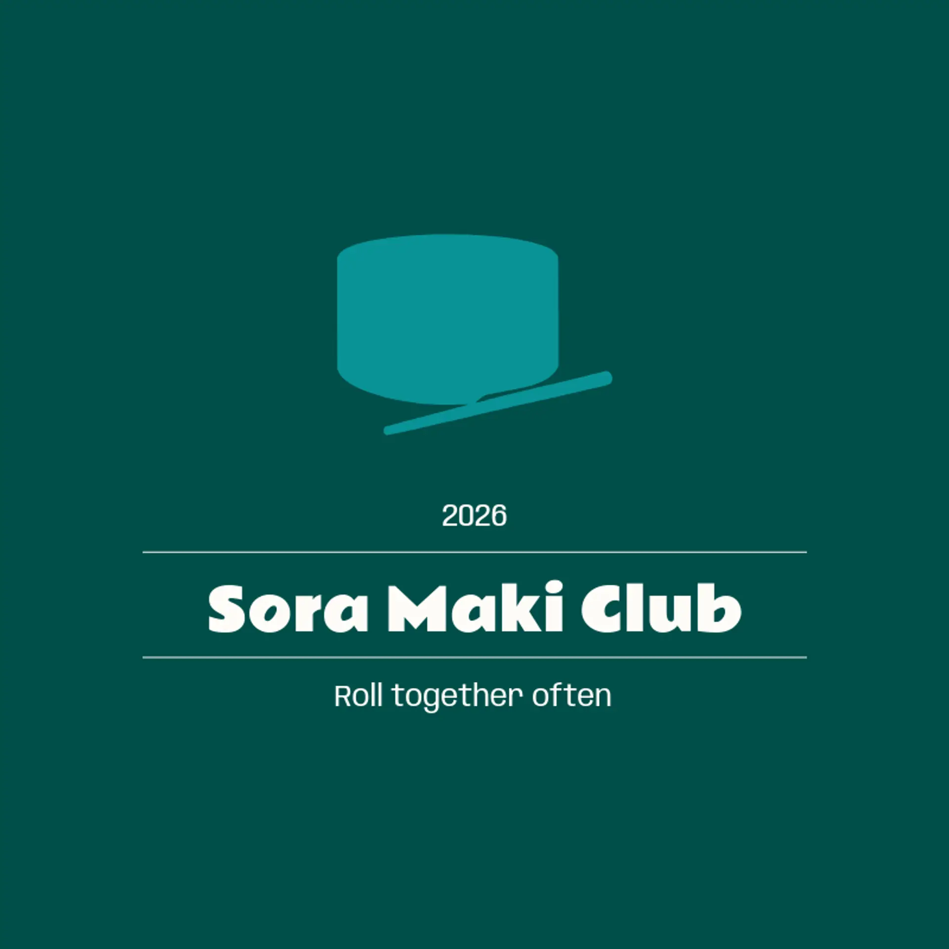 Sora Maki Club logo for sushi