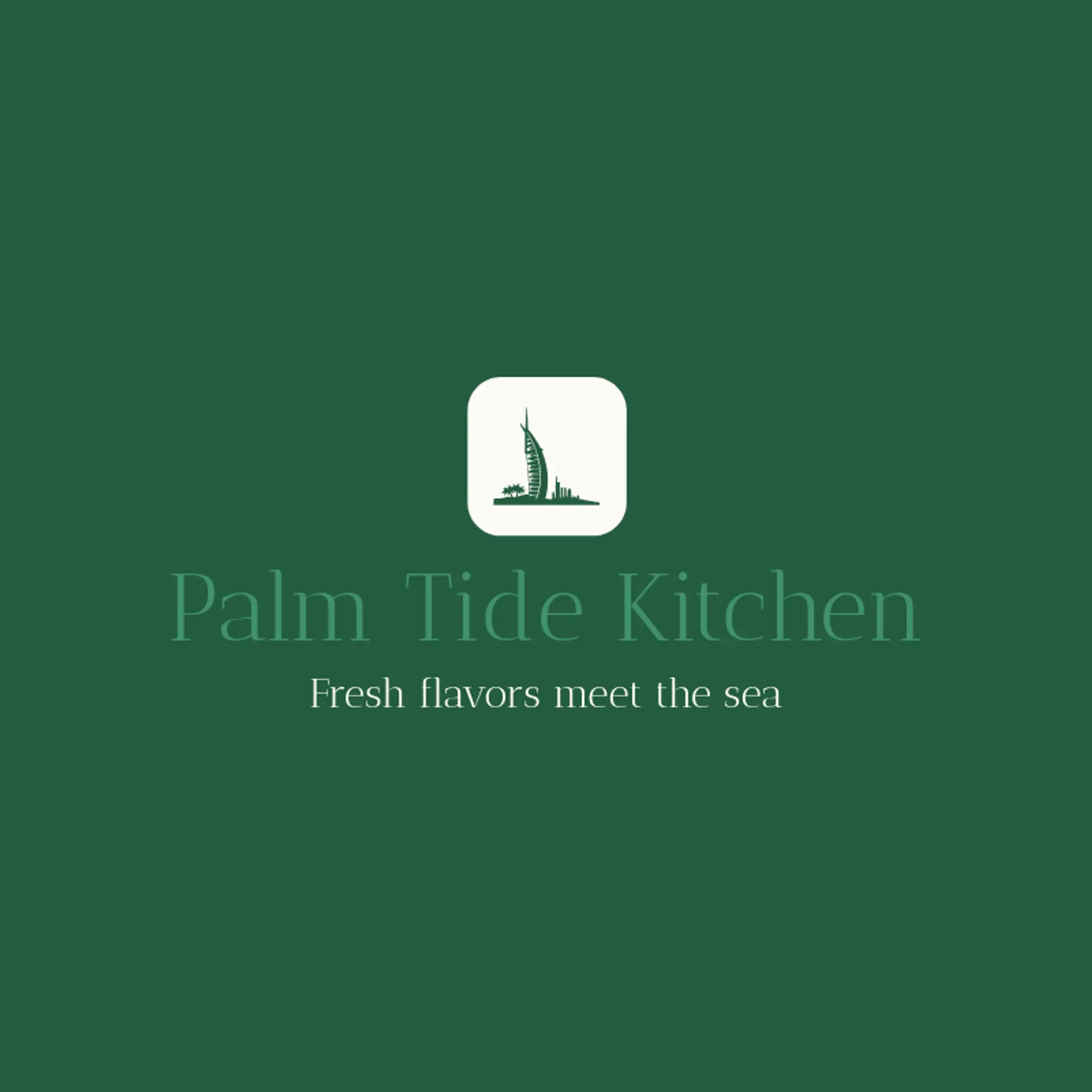 Palm Tide Kitchen logo for dubai