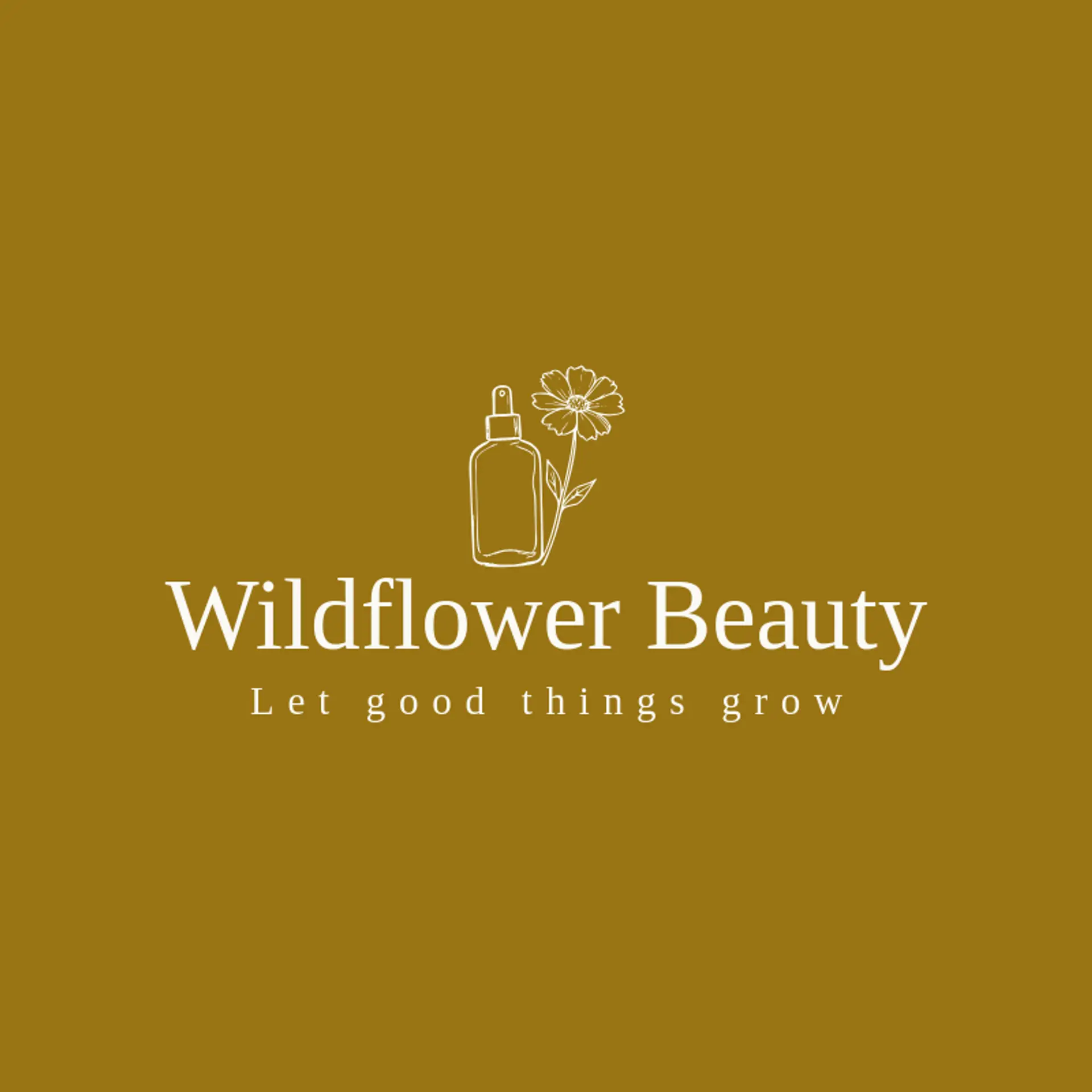 Wildflower Beauty logo for cosmetics