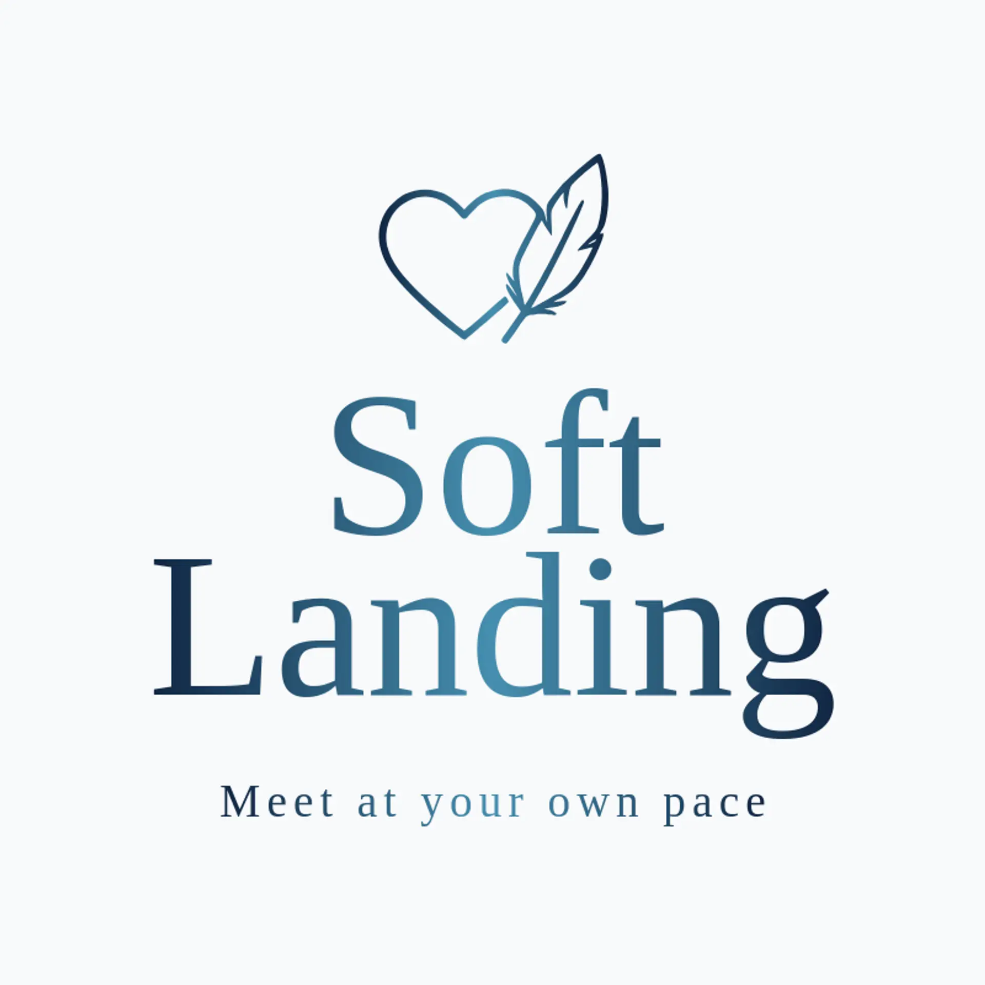 Soft Landing logo for dating app
