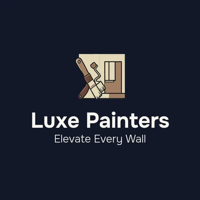 The painting name Luxe Painters as a branded logo with a color icon