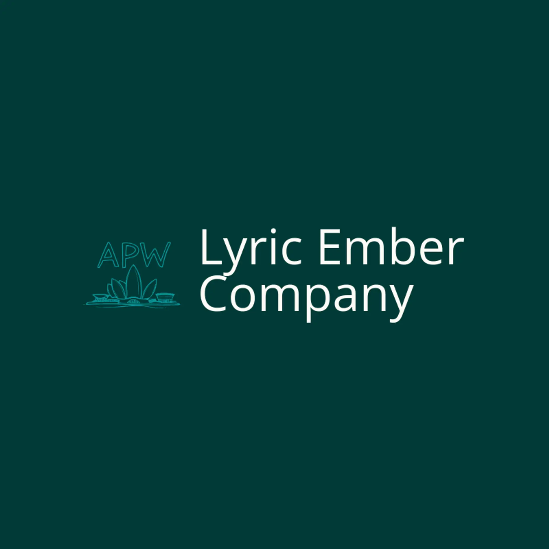 Lyric Ember Company logo for opera
