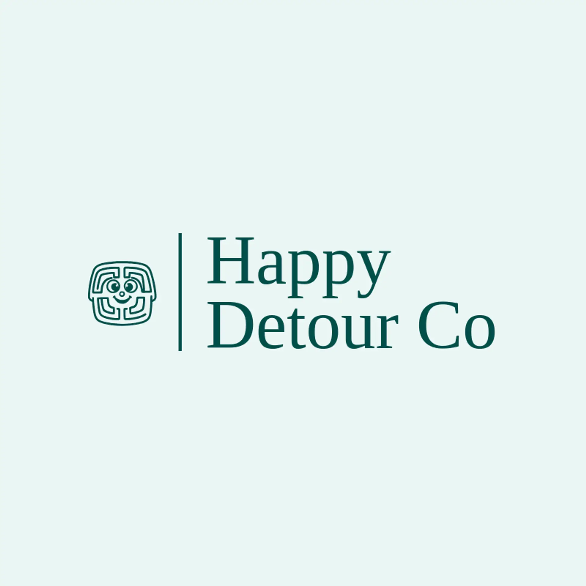 Happy Detour Co logo for maze