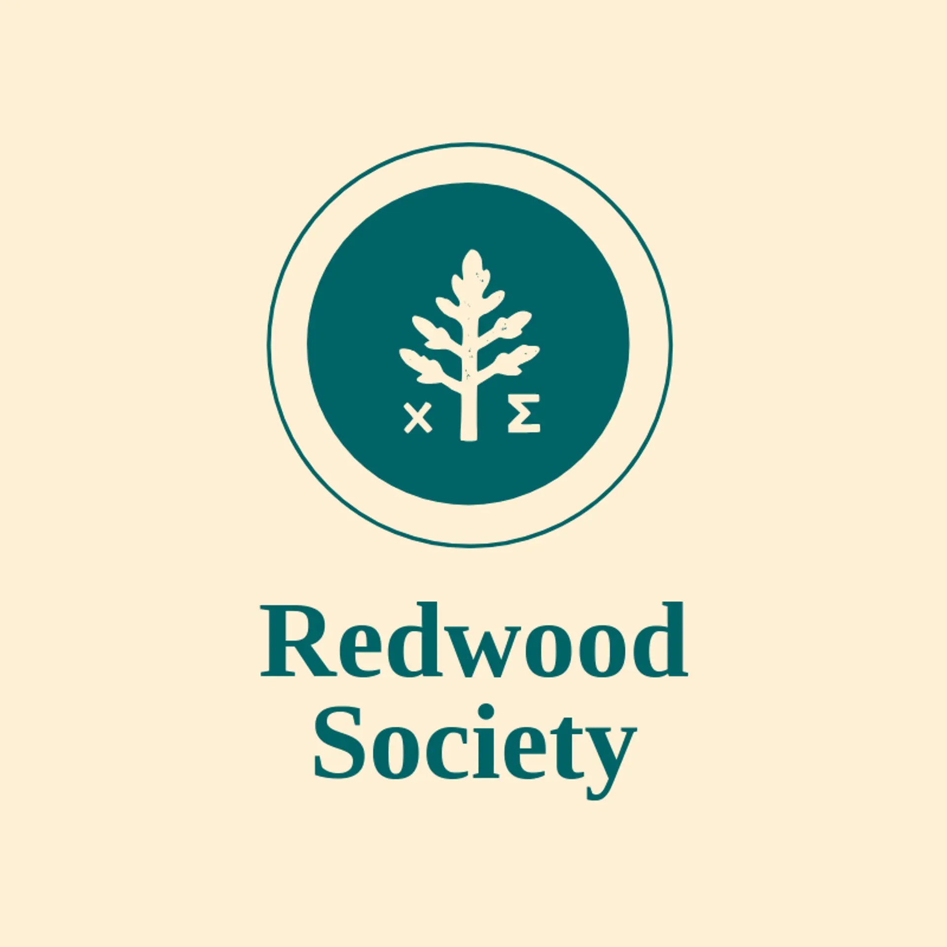 Redwood Society logo for fraternity