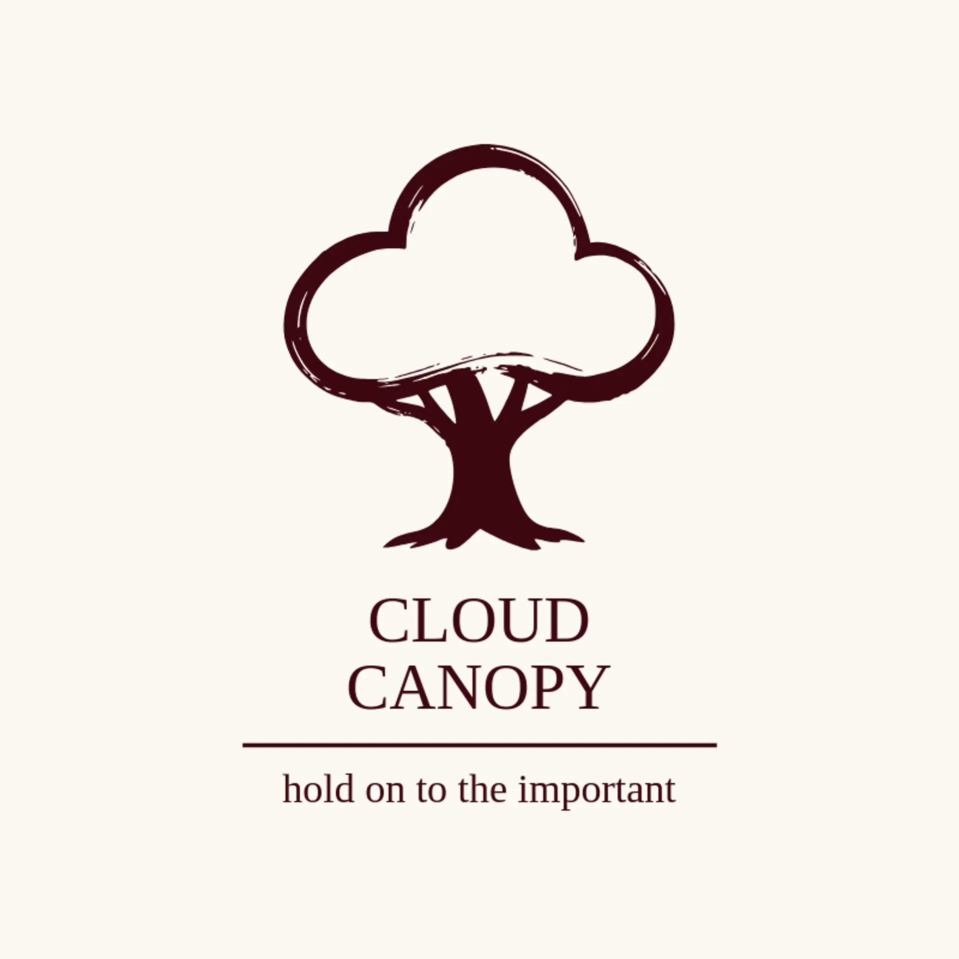 Cloud Canopy logo for cloud storage