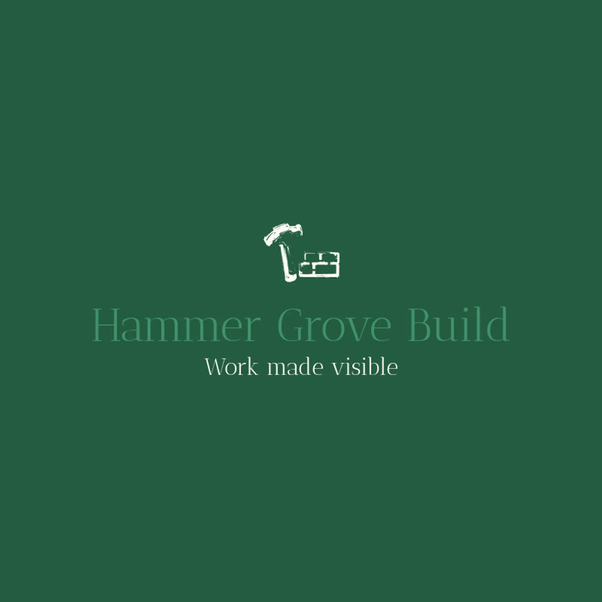 Hammer Grove Build logo for build