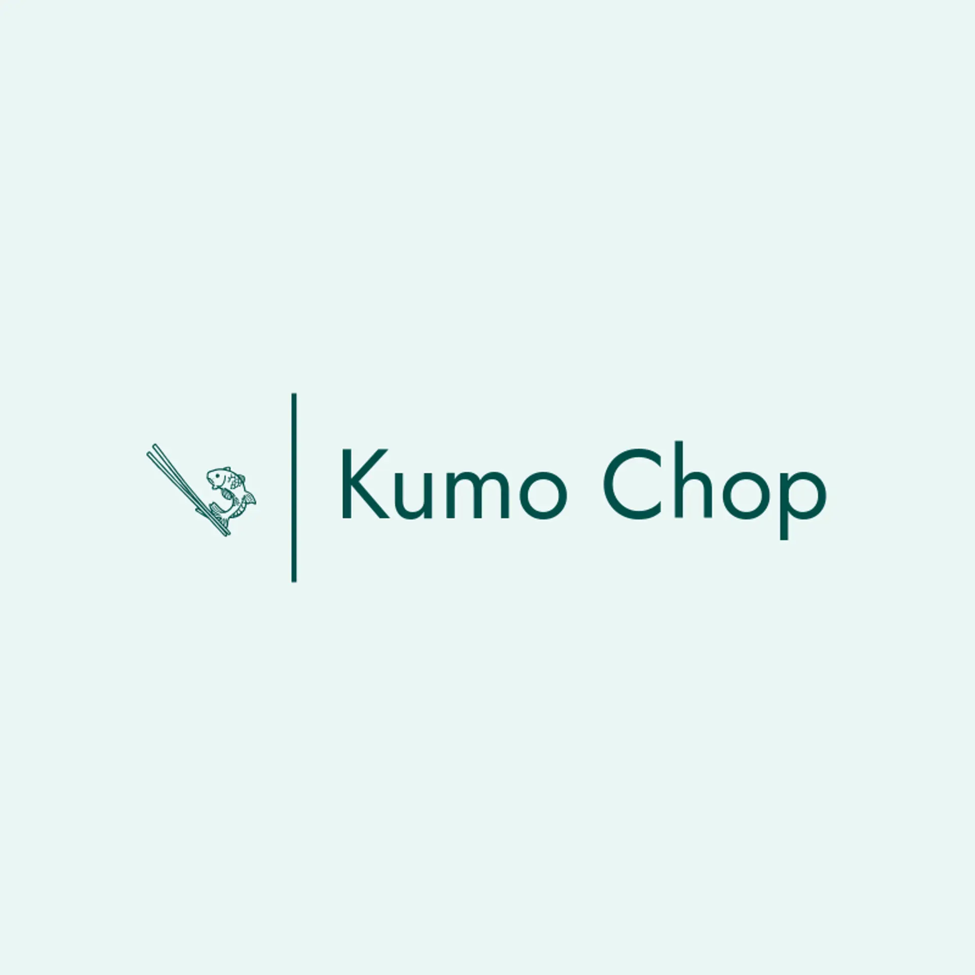 Kumo Chop logo for japanese