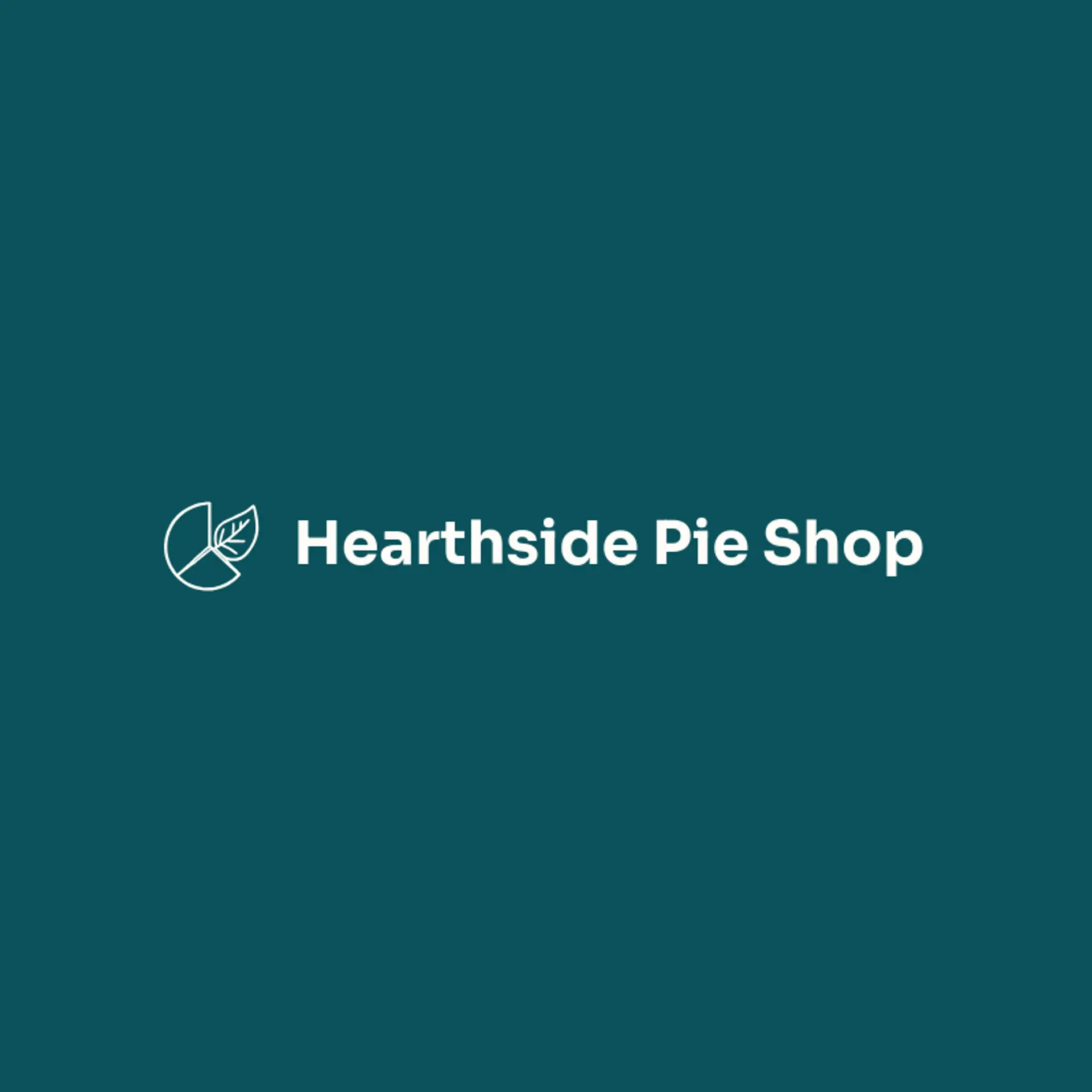 Hearthside Pie Shop logo for thanksgiving