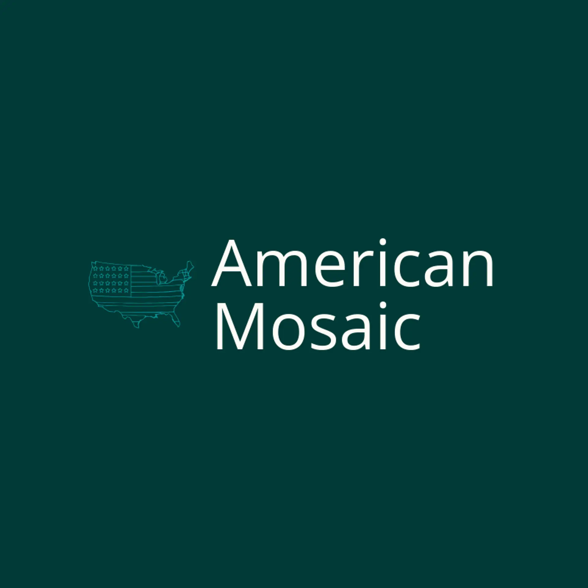 American Mosaic logo for united states
