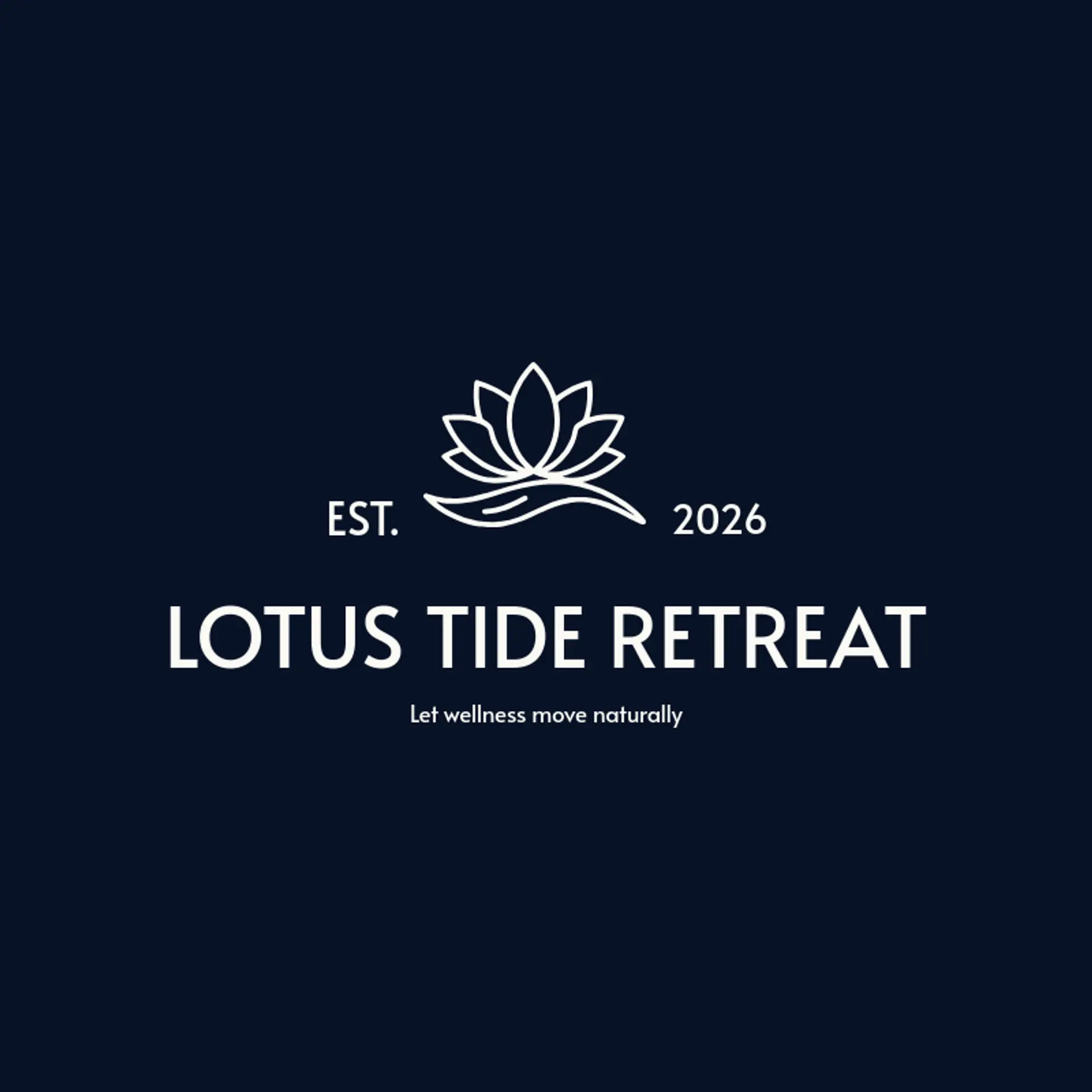 Lotus Tide Retreat logo for ayurvedic