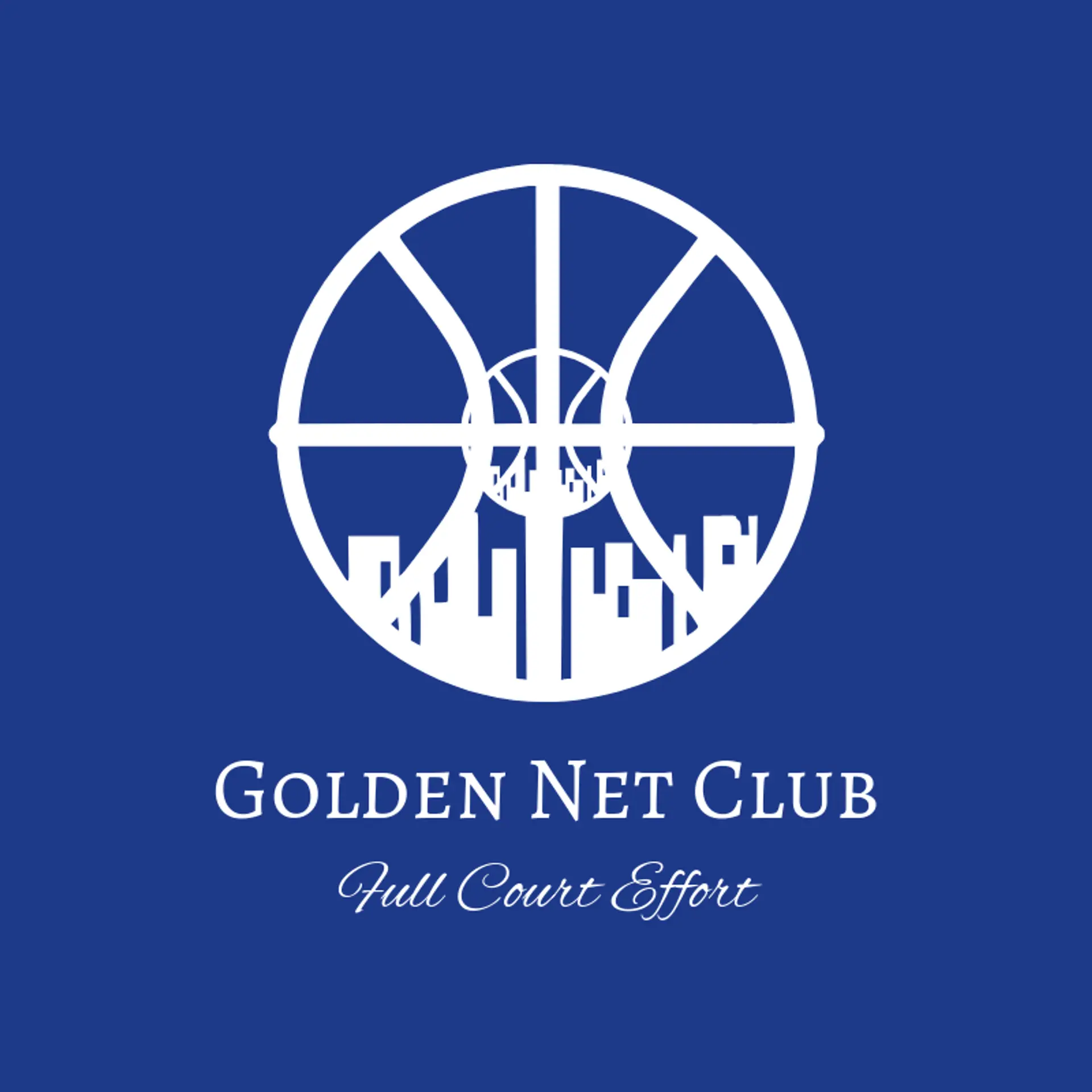 Golden Net Club logo for basketball