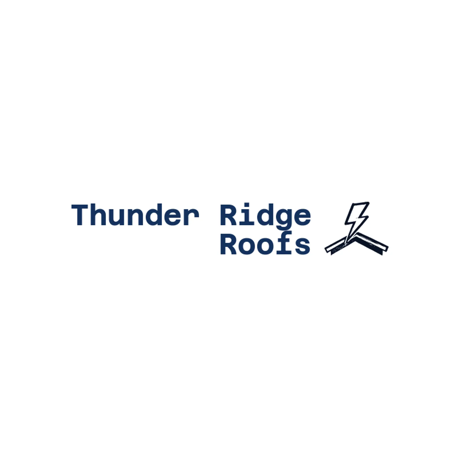 Thunder Ridge Roofs logo for roofing