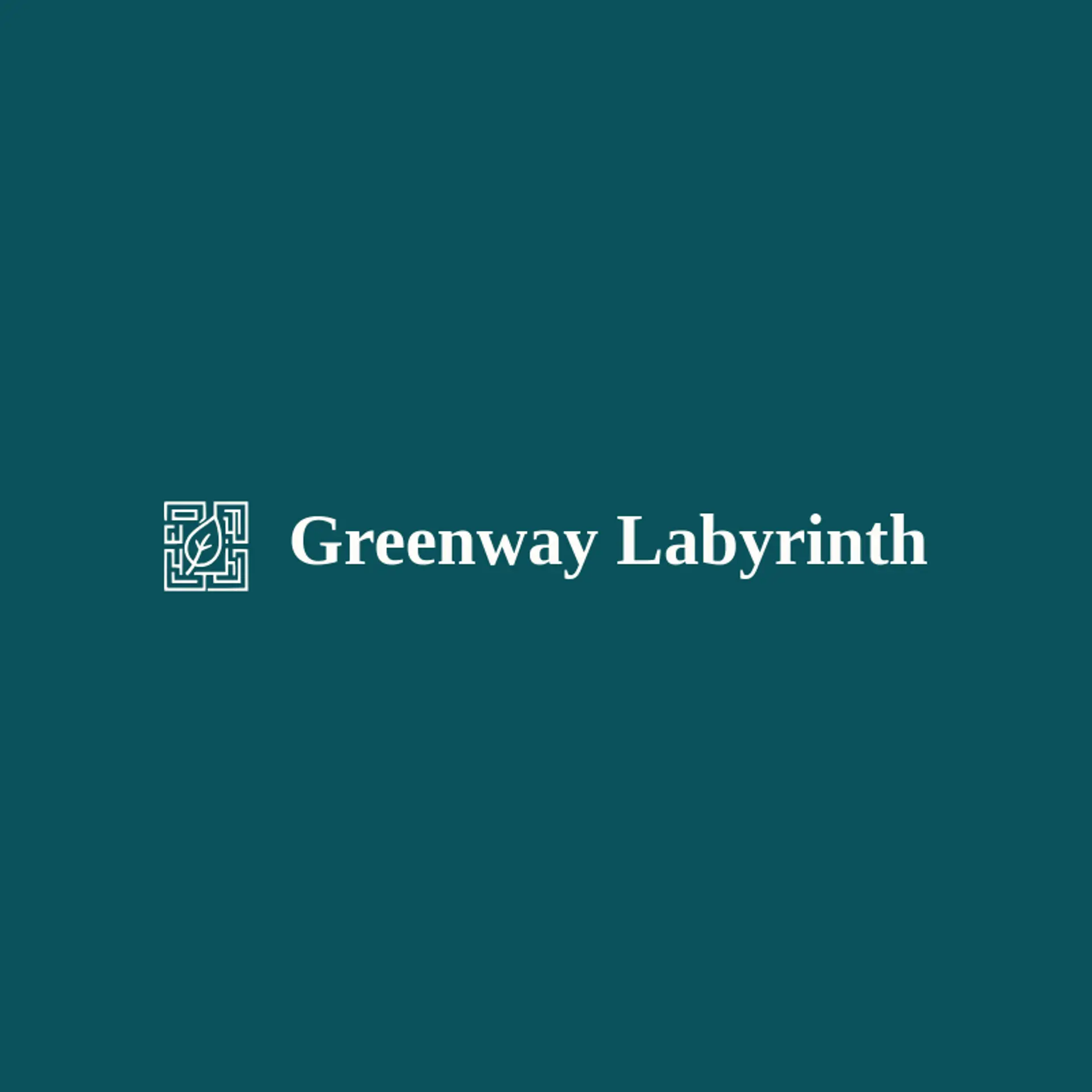 Greenway Labyrinth logo for maze