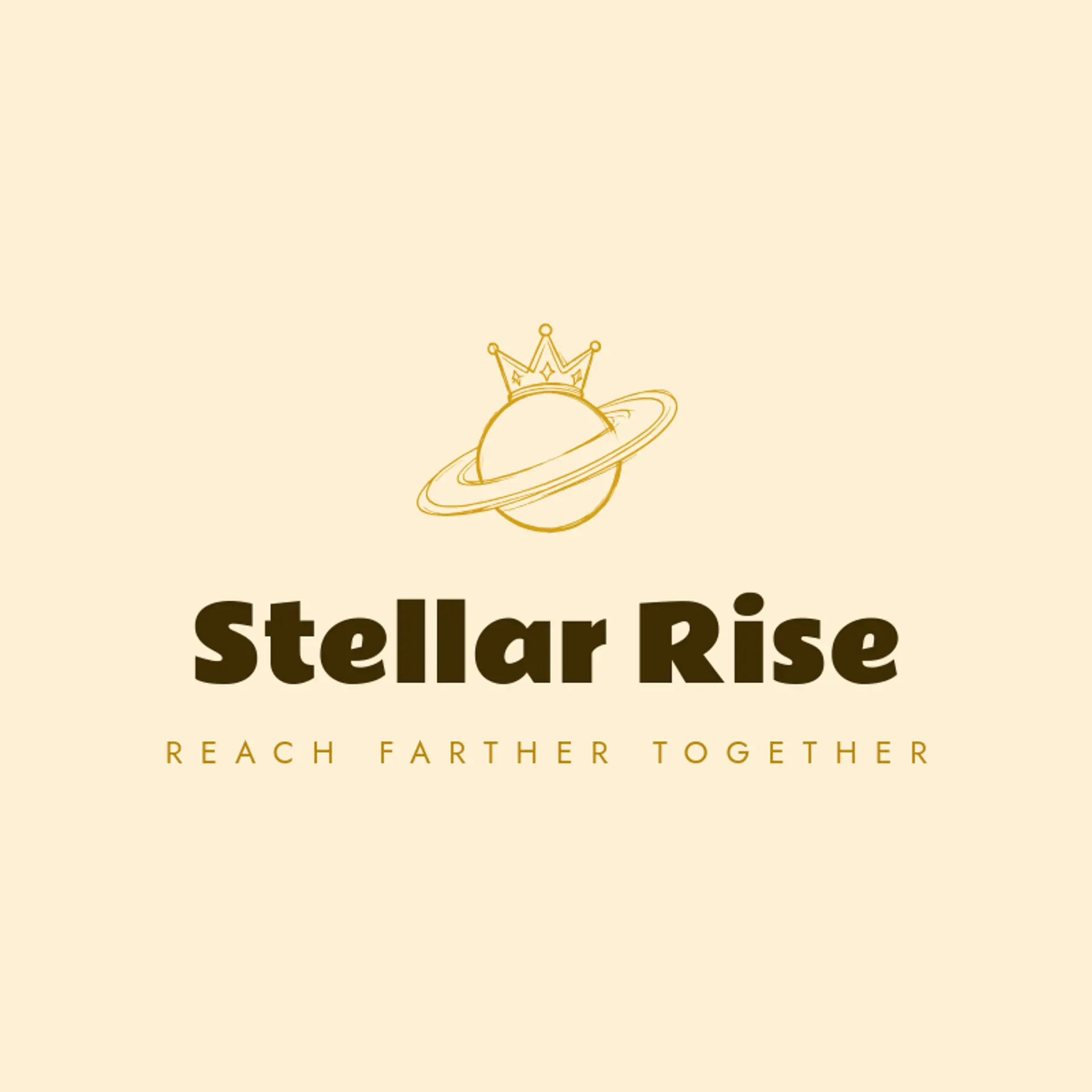 Stellar Rise logo for superhero
