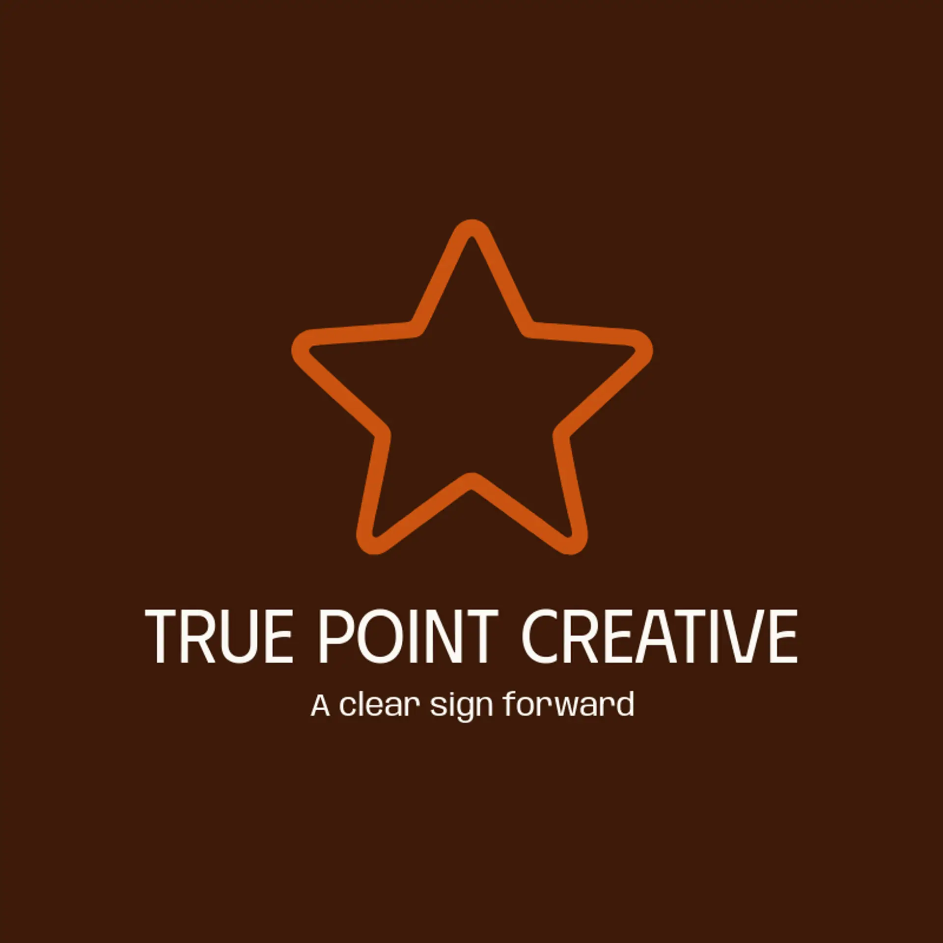 True Point Creative logo for pentagram